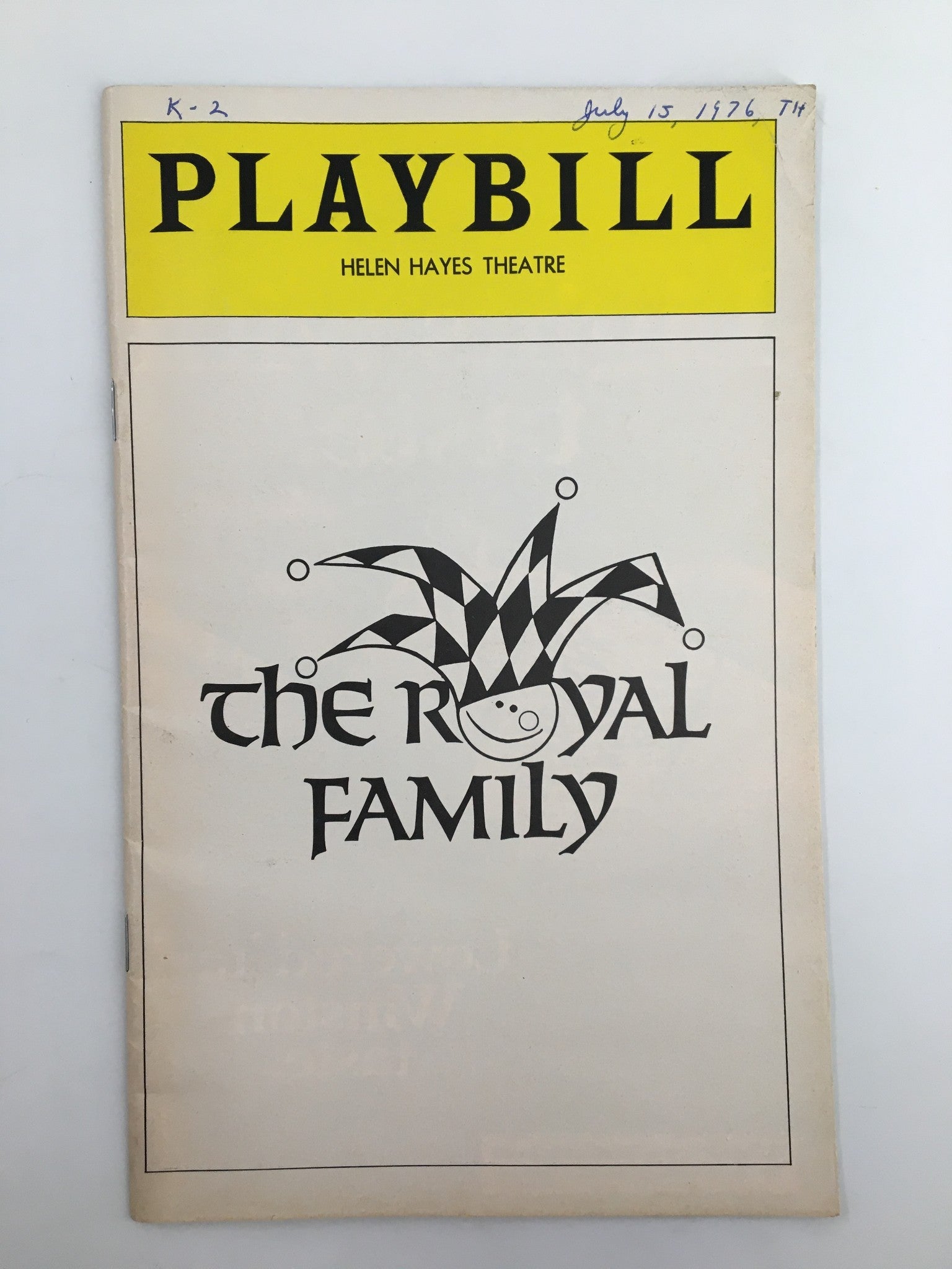 1976 Playbill Helen Hayes Theatre Rosemay Harris in The Royal Family