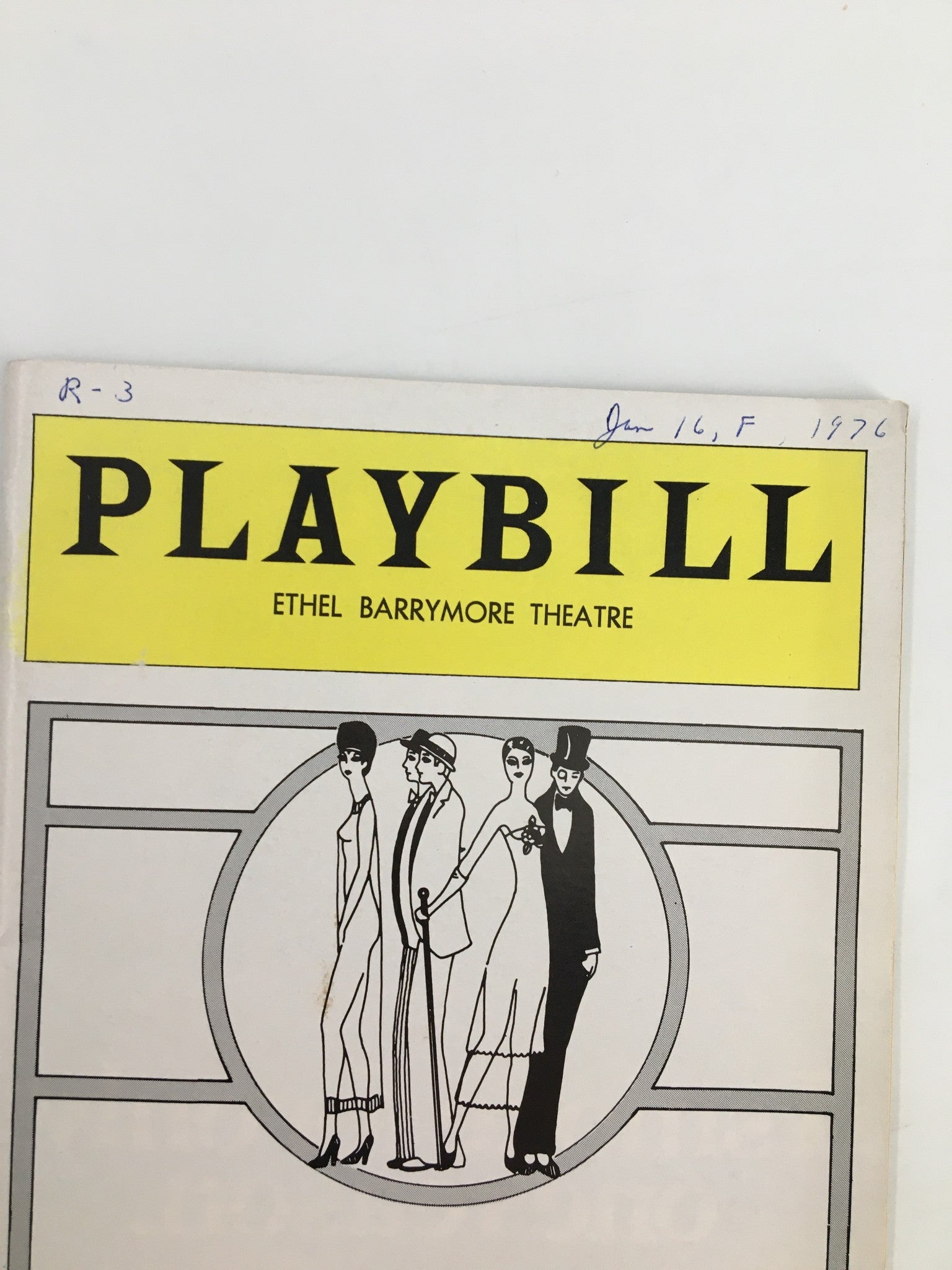 1976 Playbill Ethel Barrymore Theatre John Wood in Travesties by Tom Stoppard