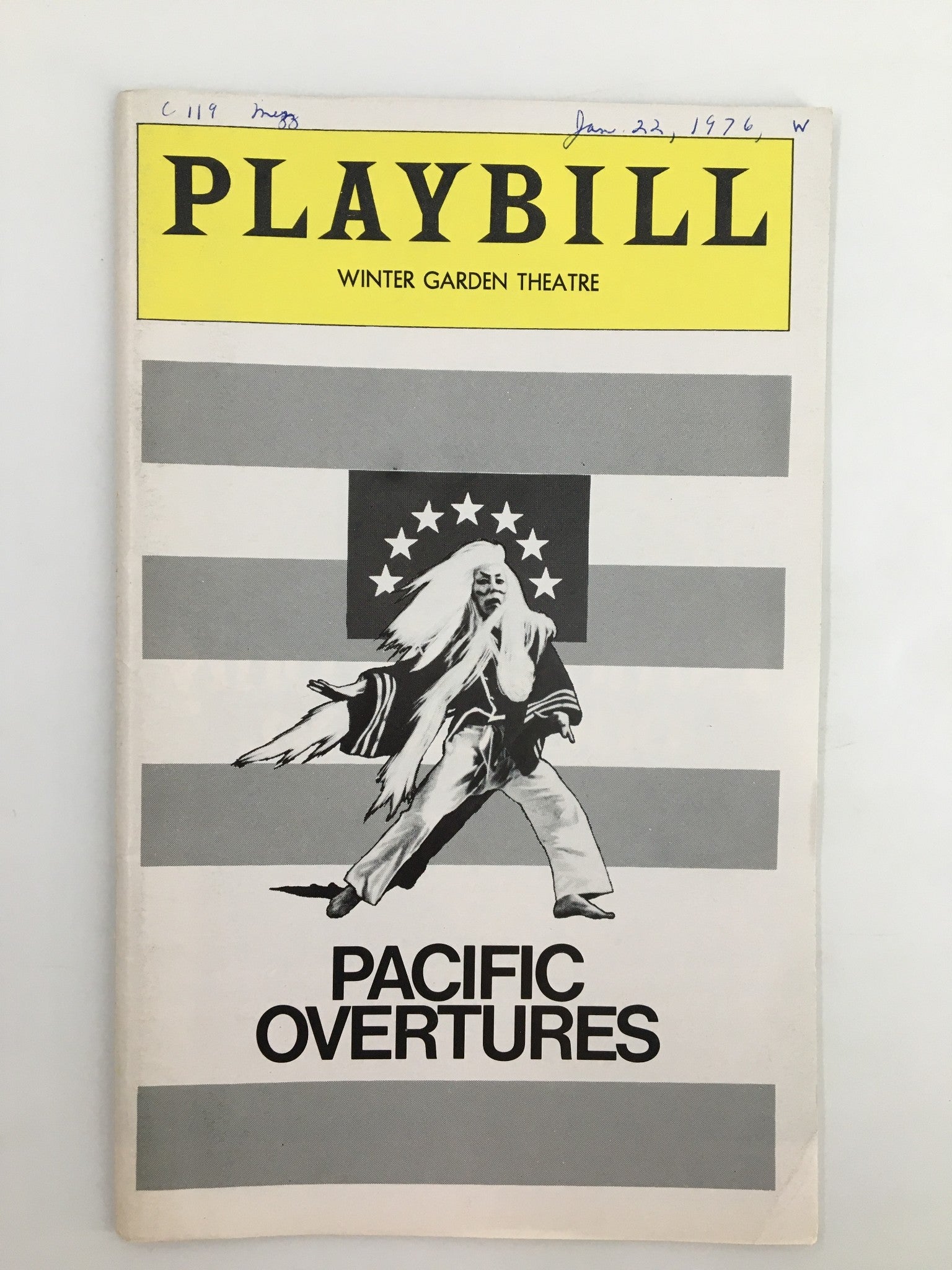 1976 Playbill Winter Garden Mako, Soon-Teck Oh in Pacific Overtures