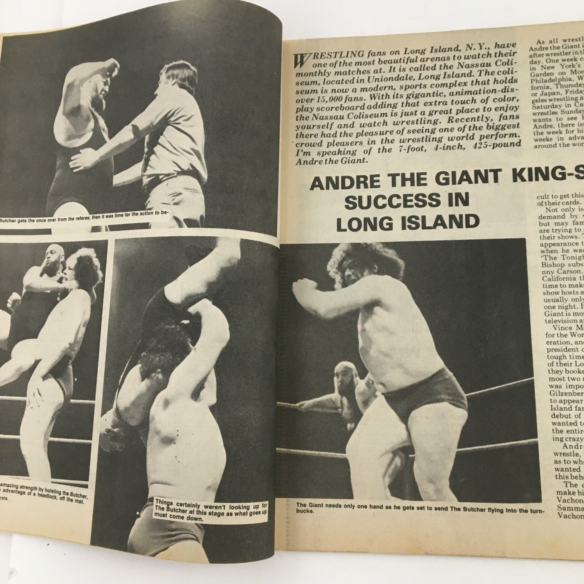 Wrestling Revue Magazine August 1976 Muhammad Ali vs. Antonio Inoki No Label