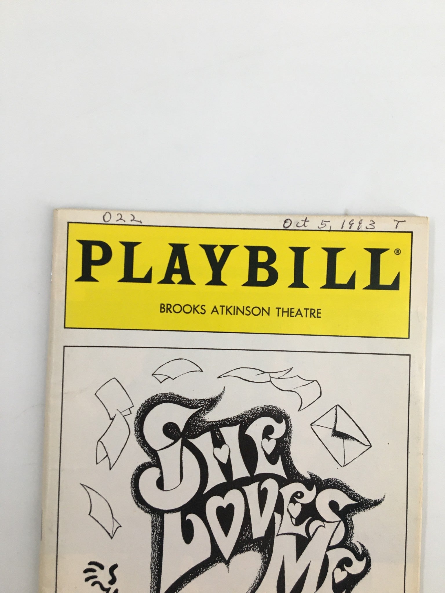 1993 Playbill Brooks Atkinson Theatre Boyd Gaines, Sally Mayes in She Loves Me