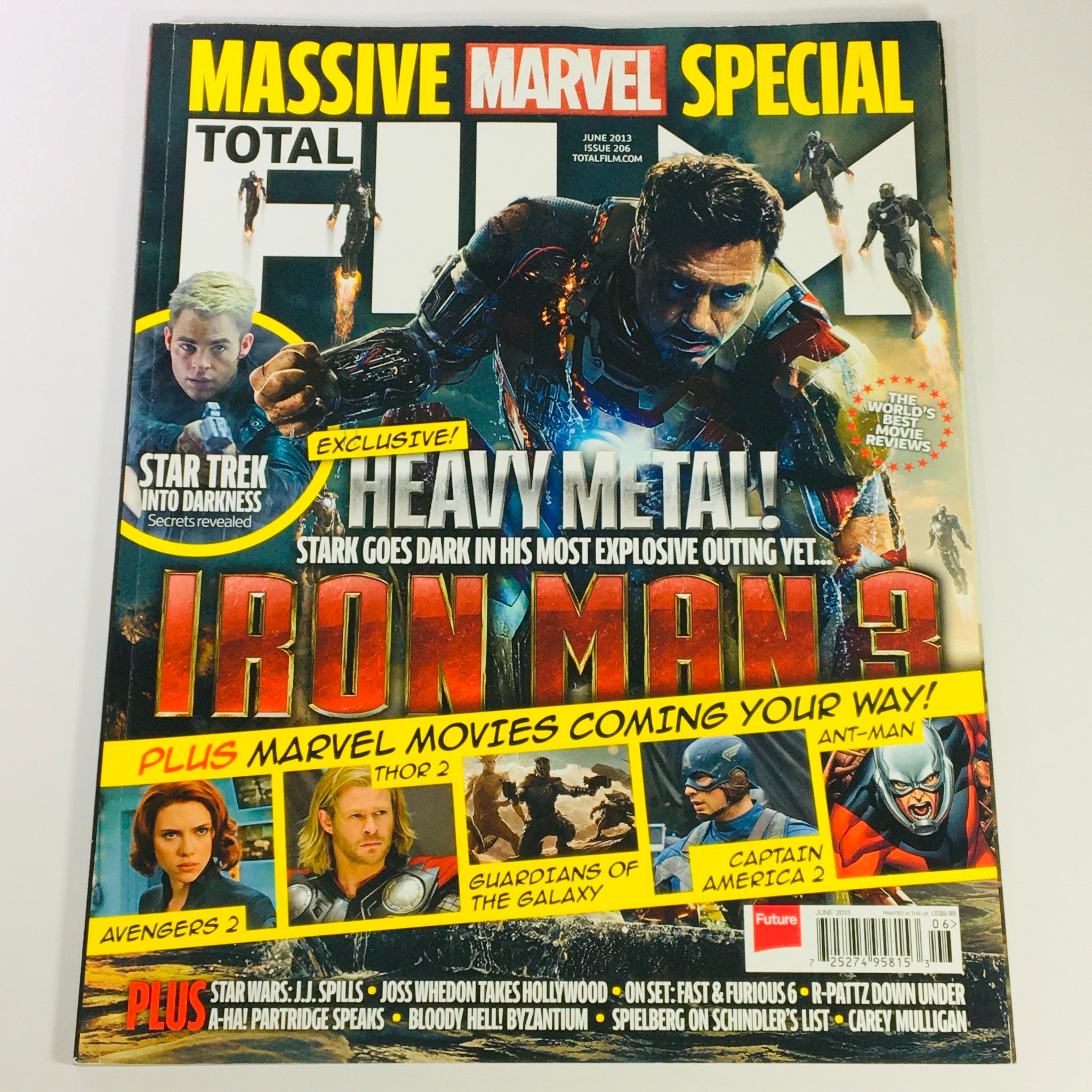 Total Film Magazine June 2013 #206 - Robert Downey Jr. is Ironman UK Import