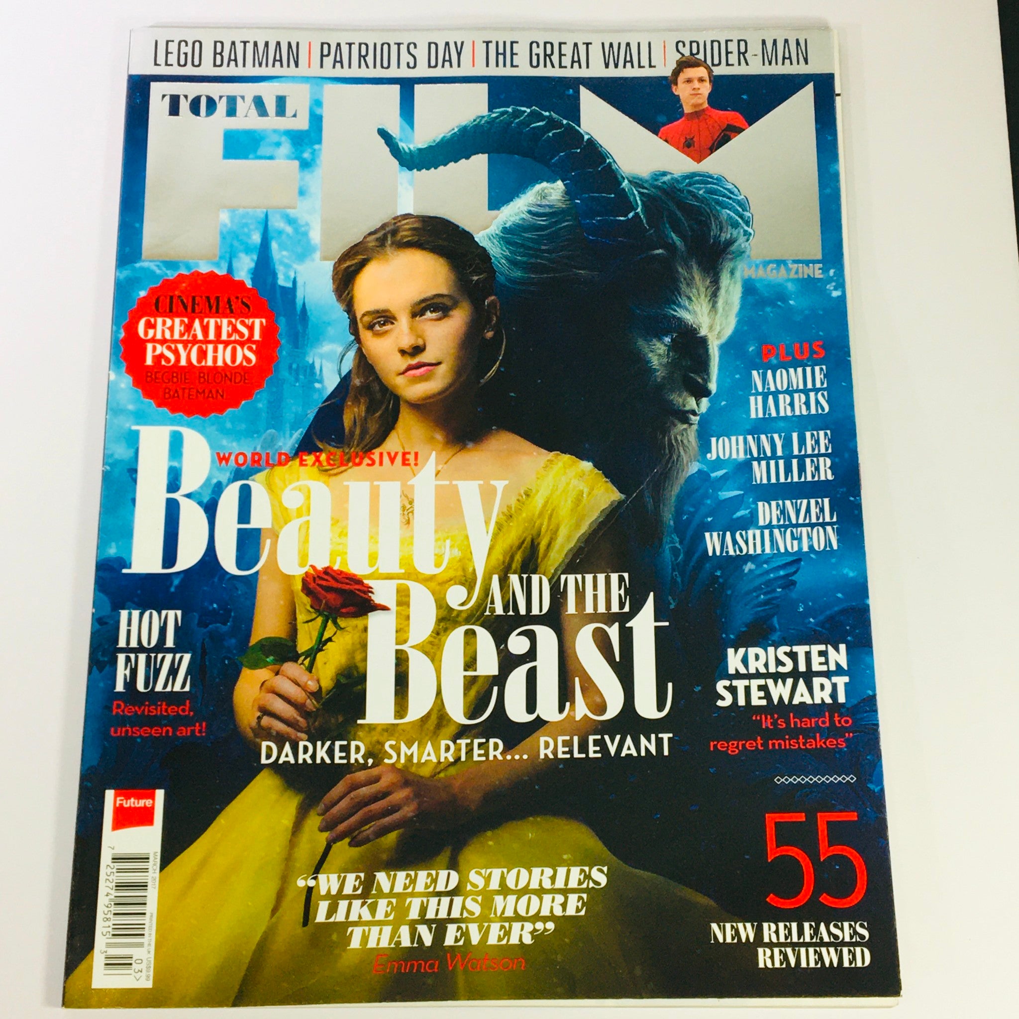 Total Film Magazine March 2017 #255 - Emma Watson, Beauty & The Beast UK Import