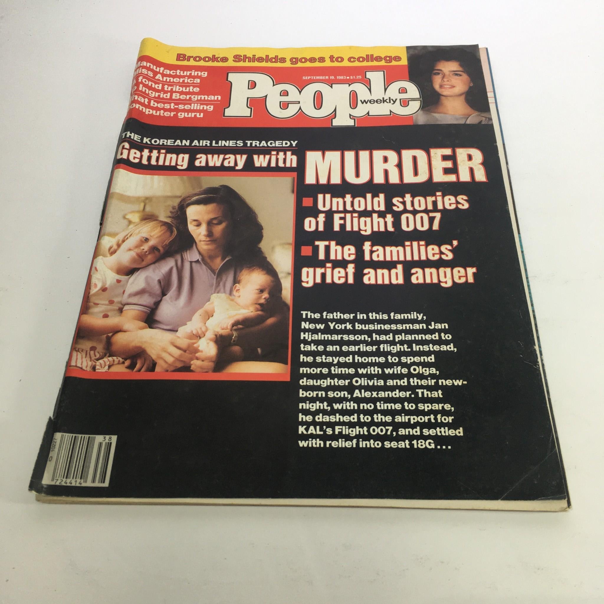 People Magazine September 18 1983 Getting Away w/Murder Korean Airlines Tragedy