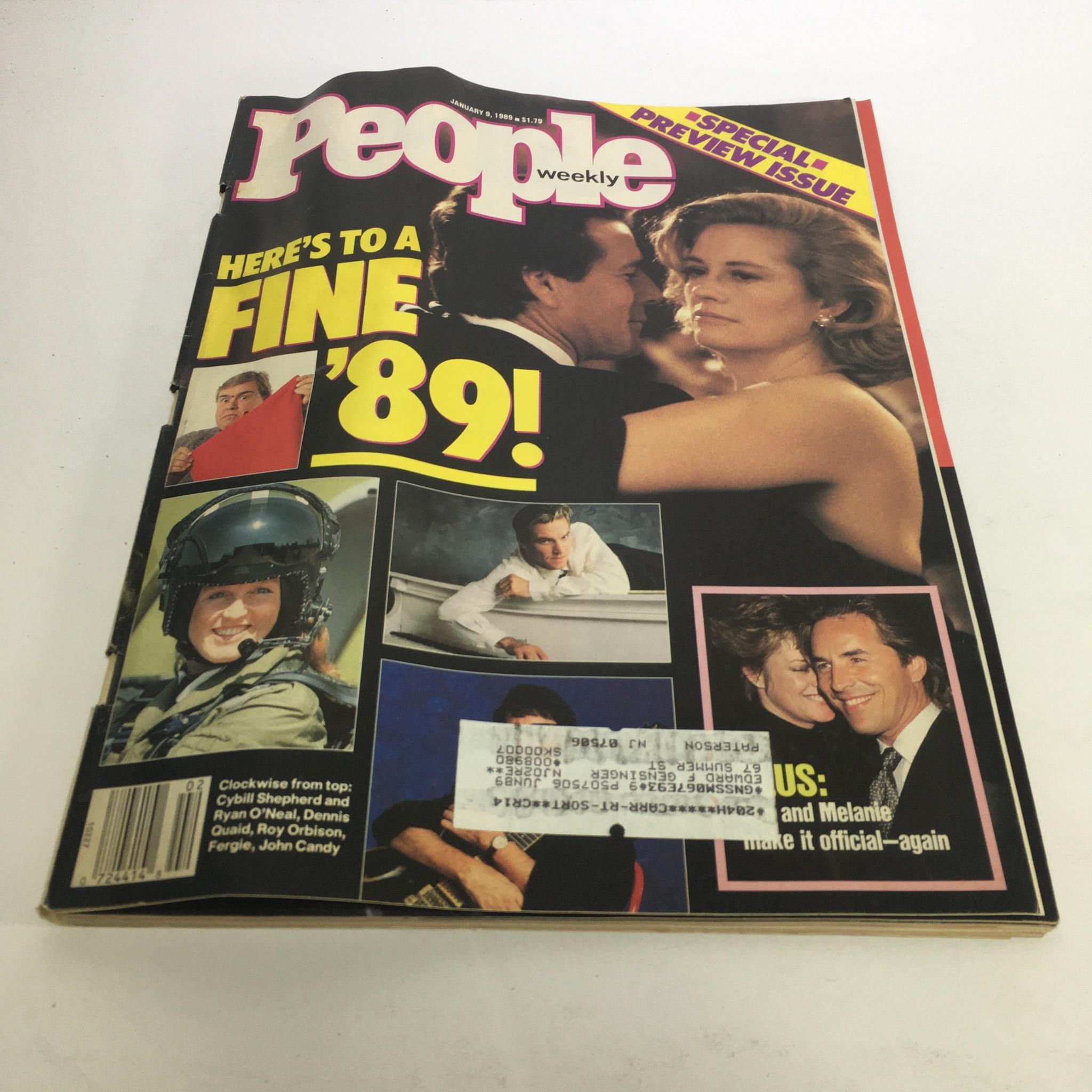 People Magazine January 9 1989 A Special Preview Issue to a Fine Year 1989