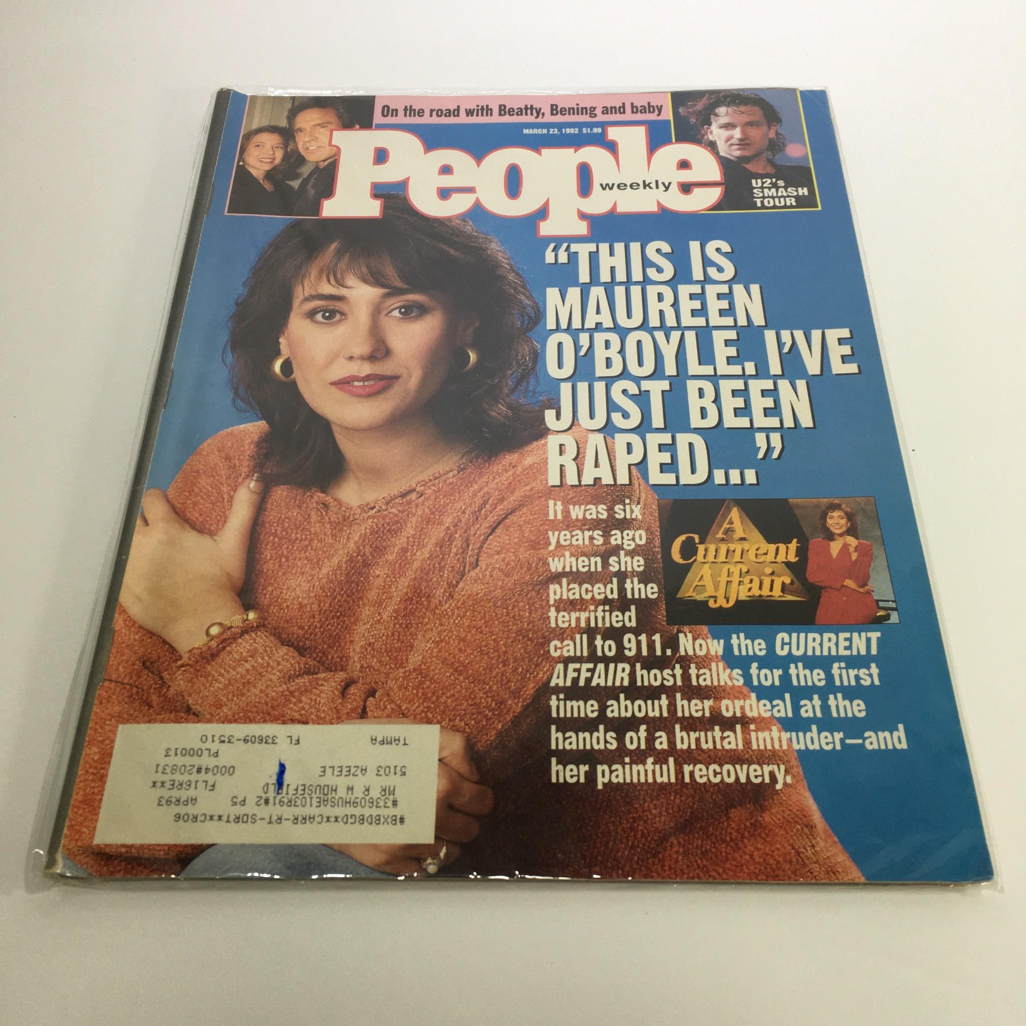 People Magazine March 23 1992 This is Maureen O'Boyle I've Just Been Raped