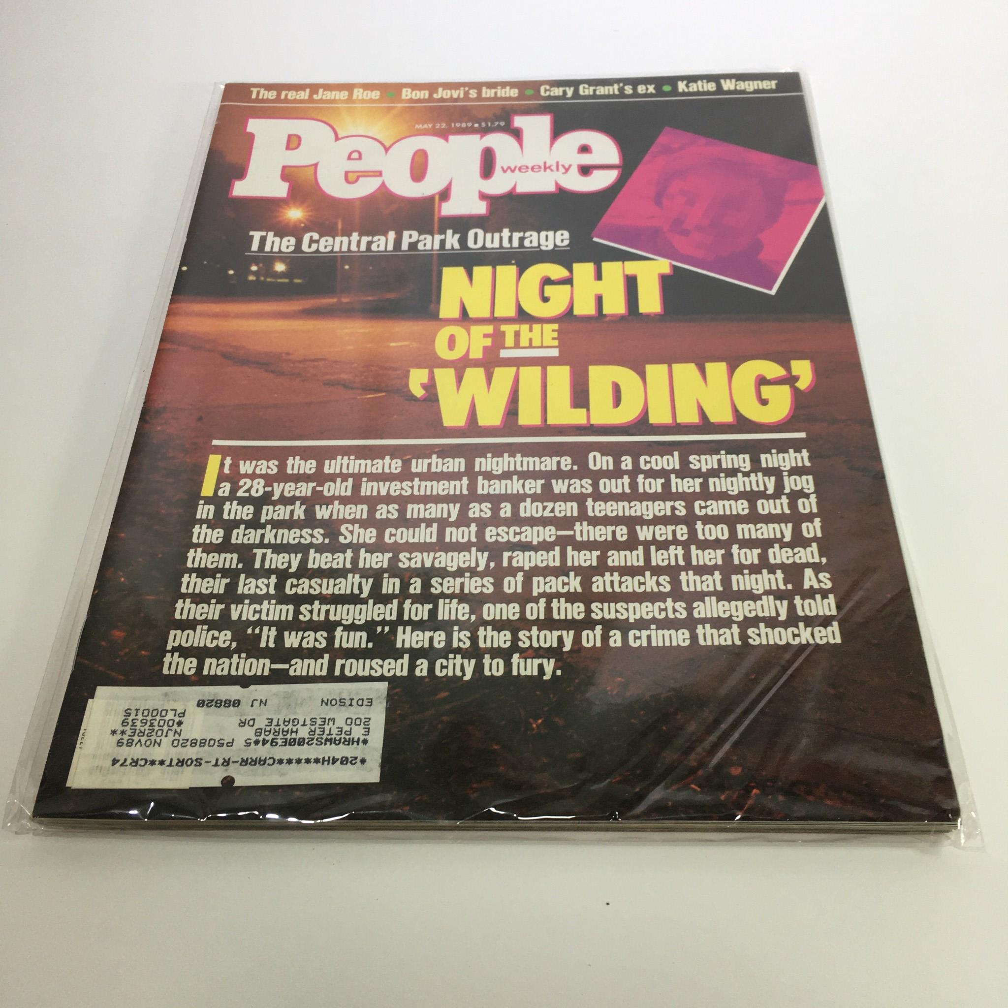 People Magazine March 22 1989 The Central Park Outrage Night of the Wilding