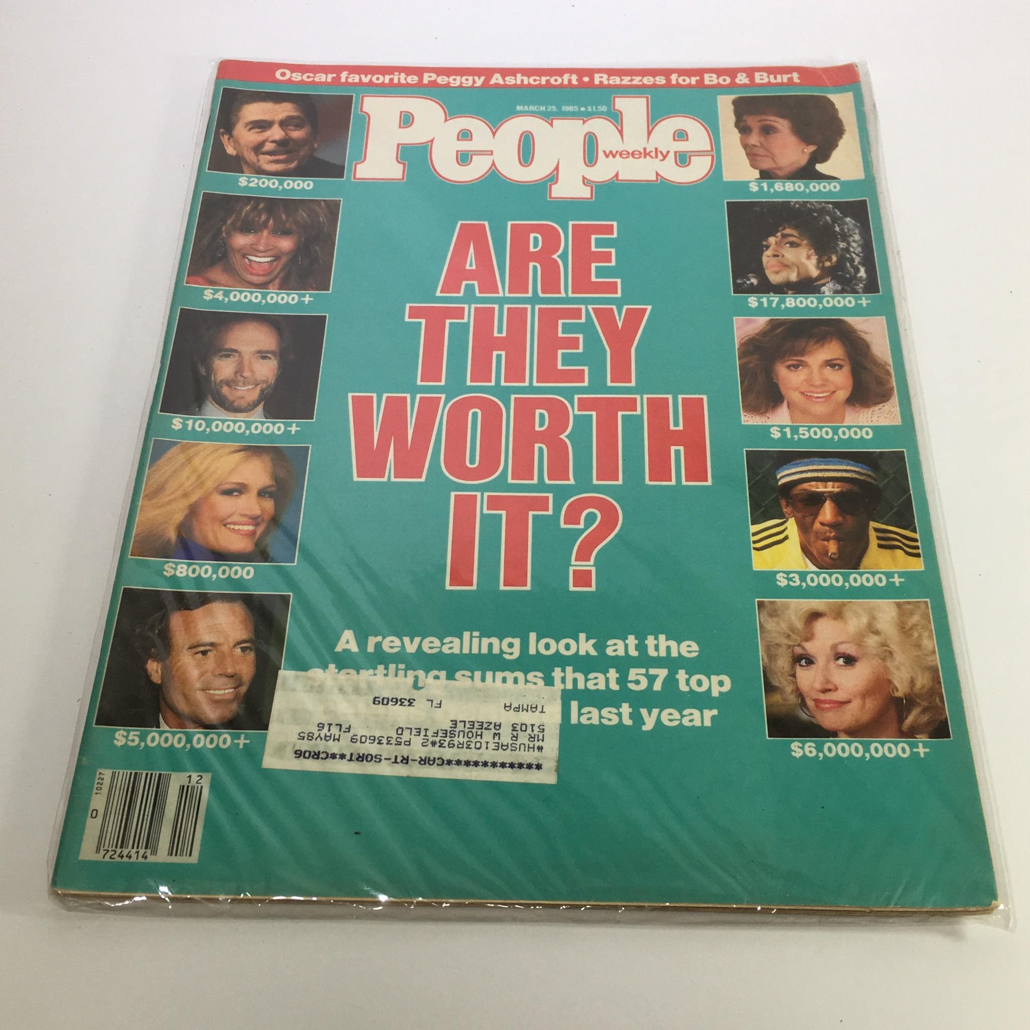 People Magazine March 25 1985 Peggy Ashcroft is the Oscar's Favorite