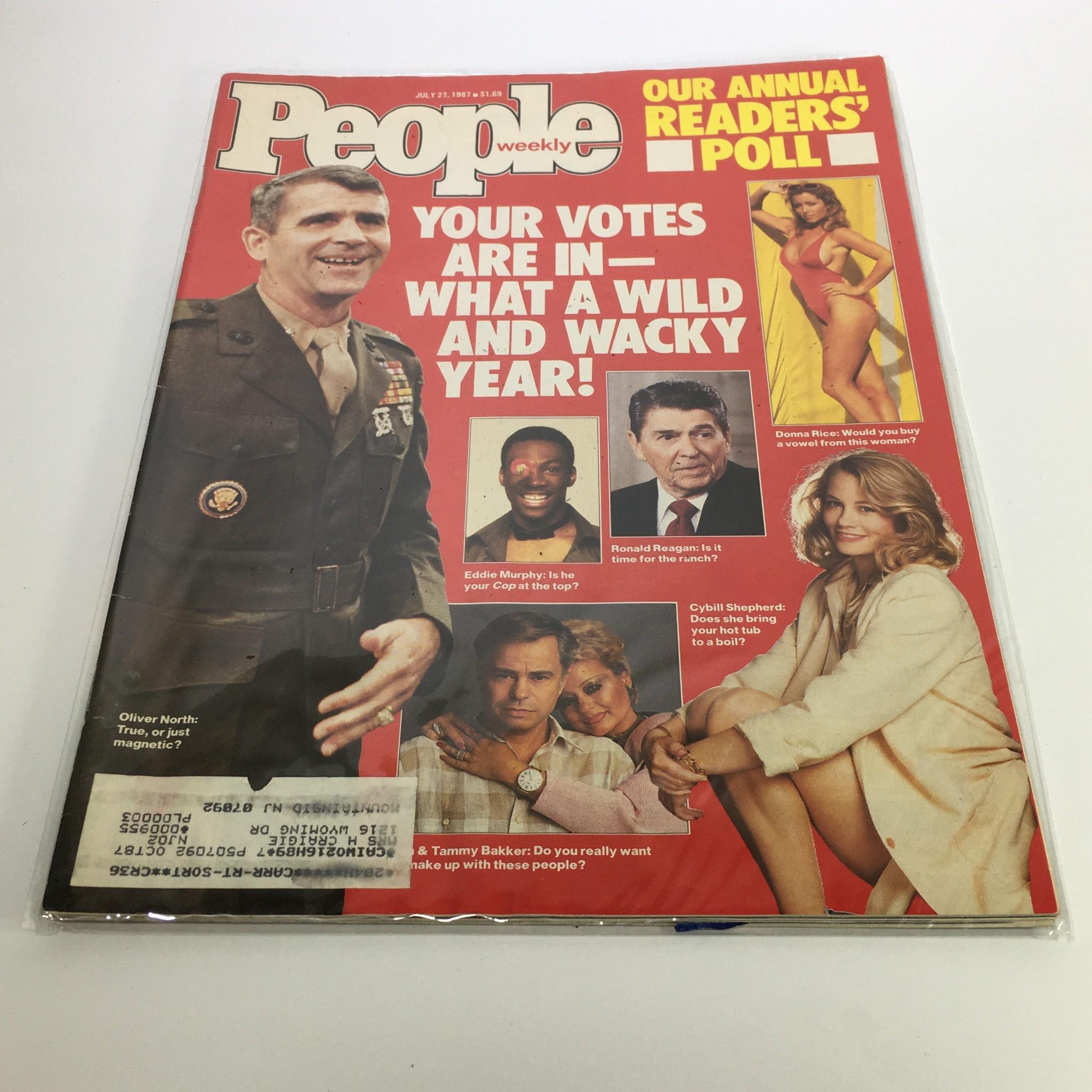 People Magazine July 27 1987 You Votes Are In & What A Wild and Wacky Year