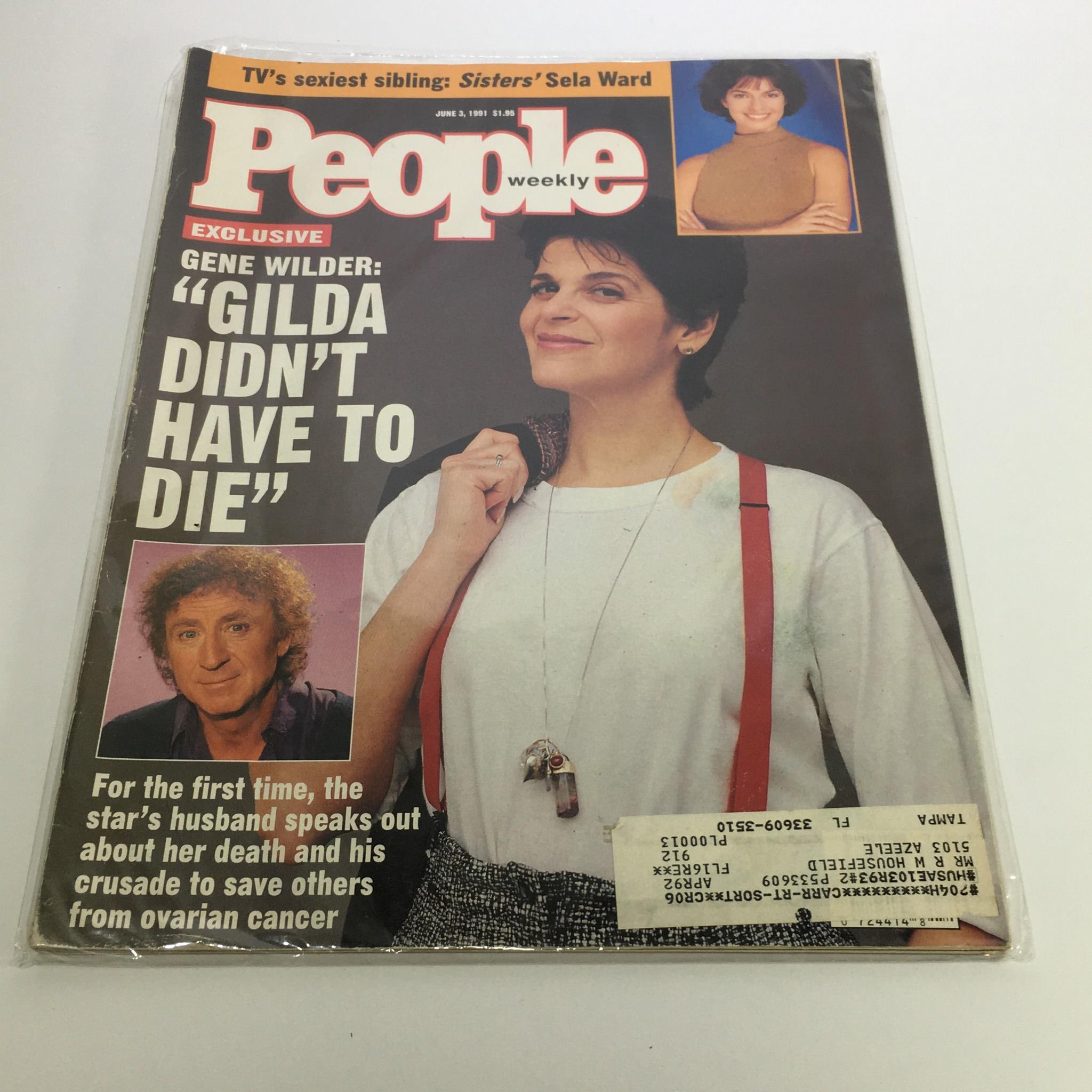 People Magazine June 3 1991 Gene Wilder in "Gilda Didn't Have To Die"