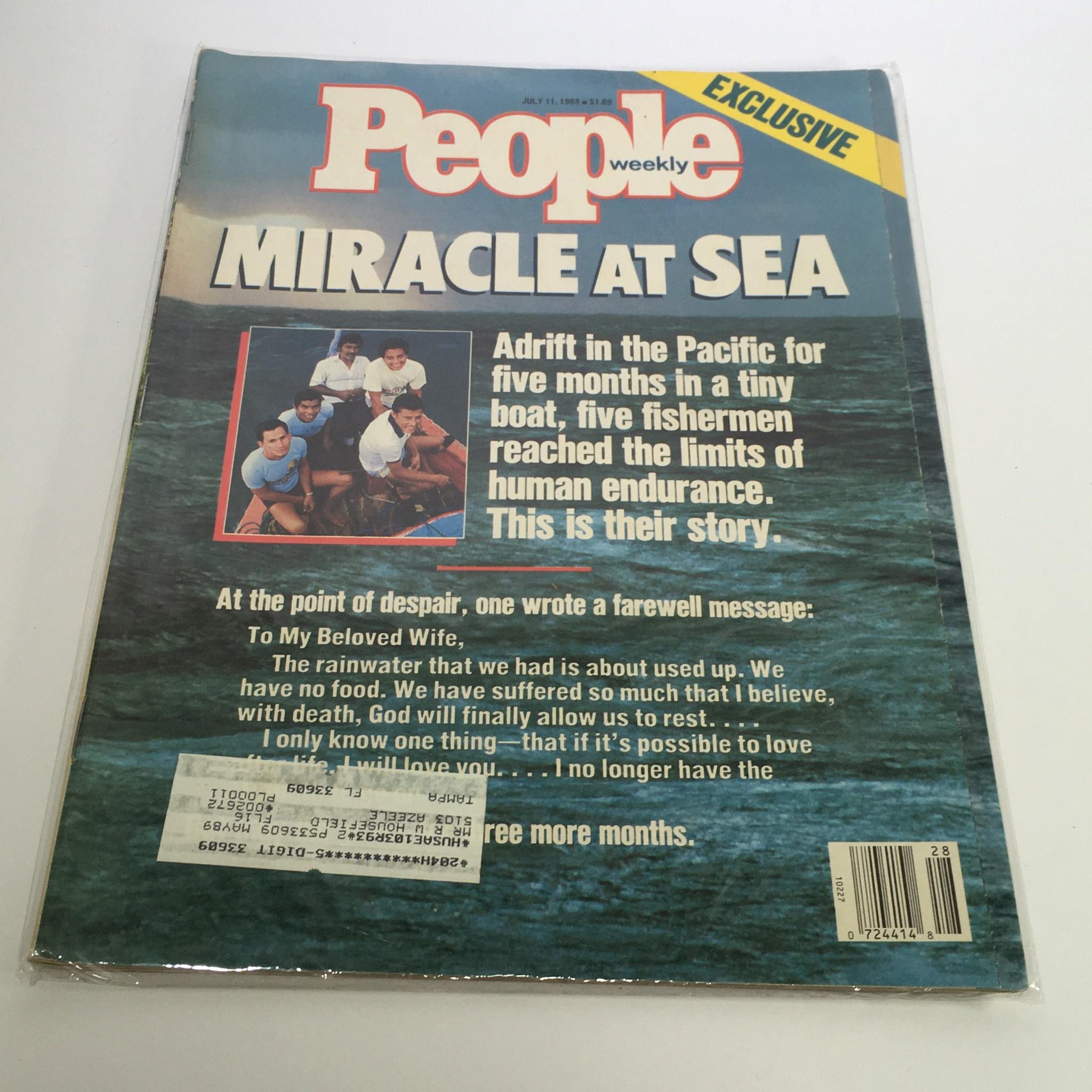 People Magazine July 11 1958 Miracle at Sea Adrift in the Pacific for 5 Months