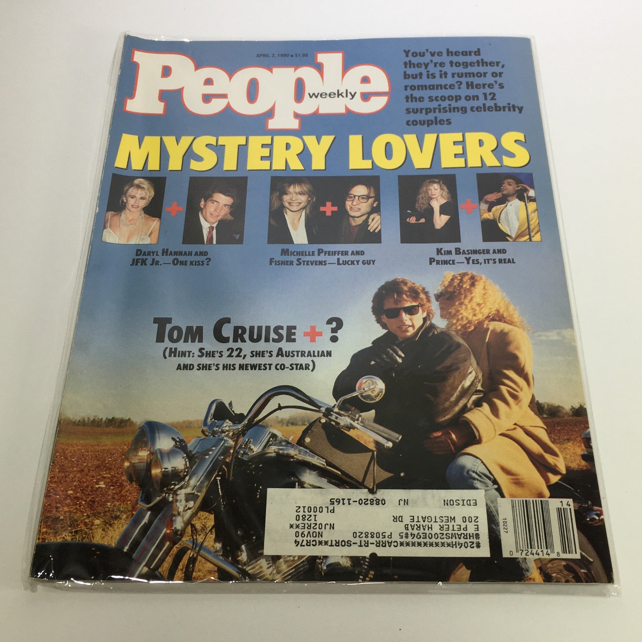 People Magazine April 2 1990 The Mystery Lovers and Tom Cruise's Lover