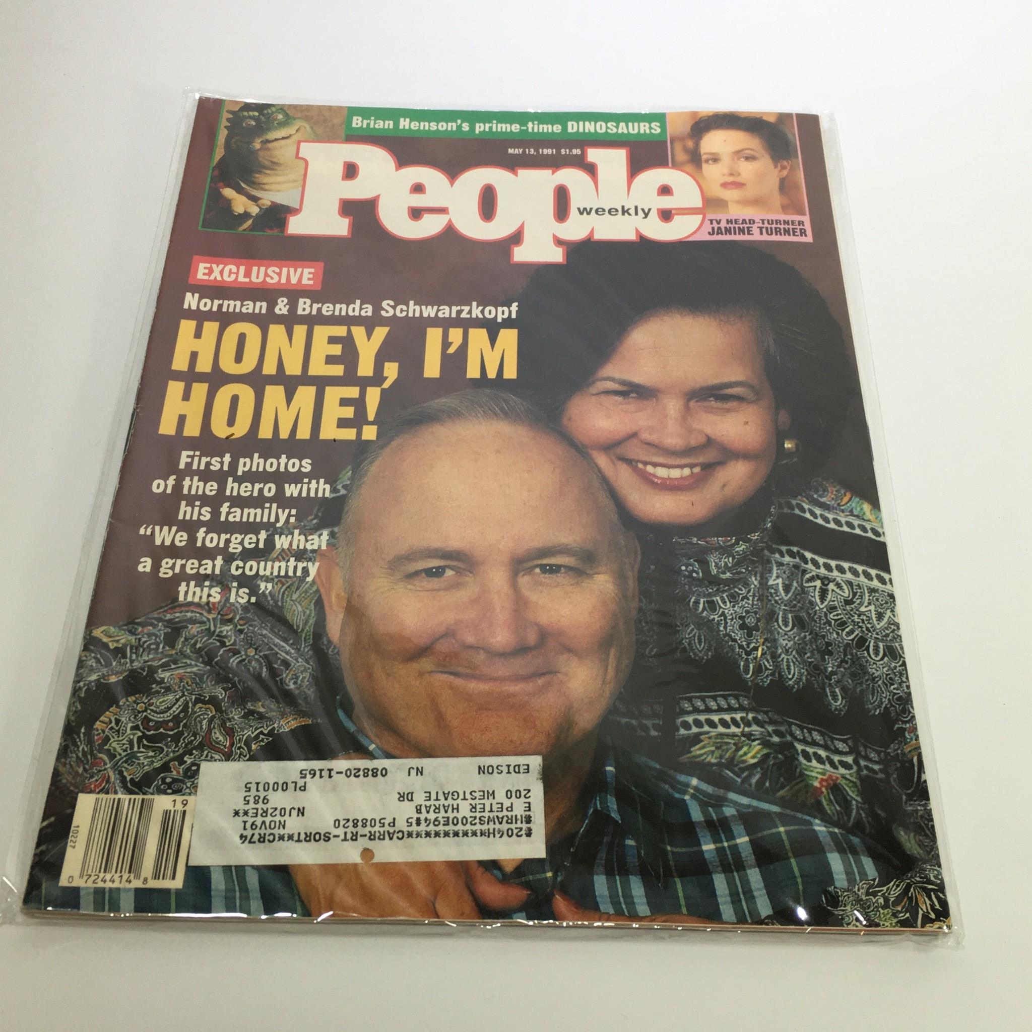 People Magazine: May 13, 1991 - Norman & Brenda Schwarzkopf: Honey, I'm Home!