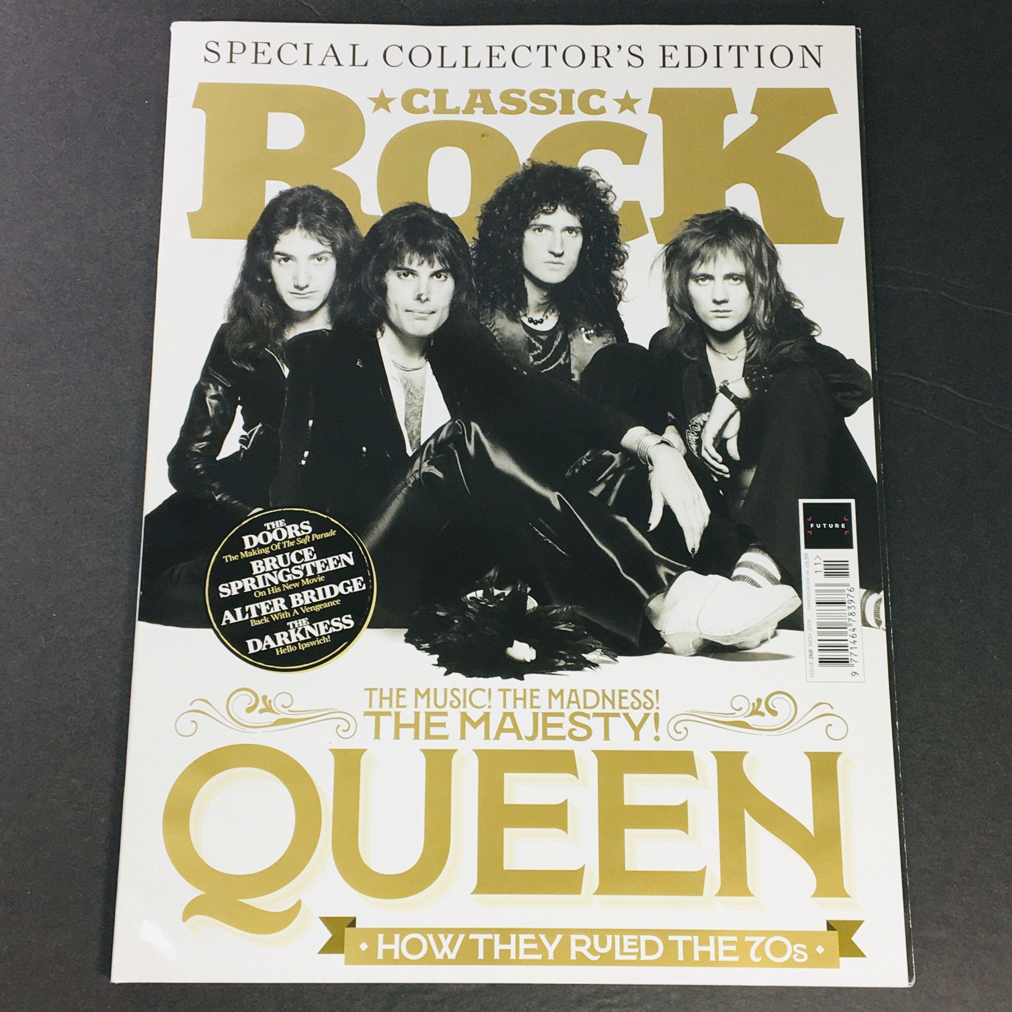 Classic Rock Magazine November 2019 #268 Queen, Freddie Mercury UK Import