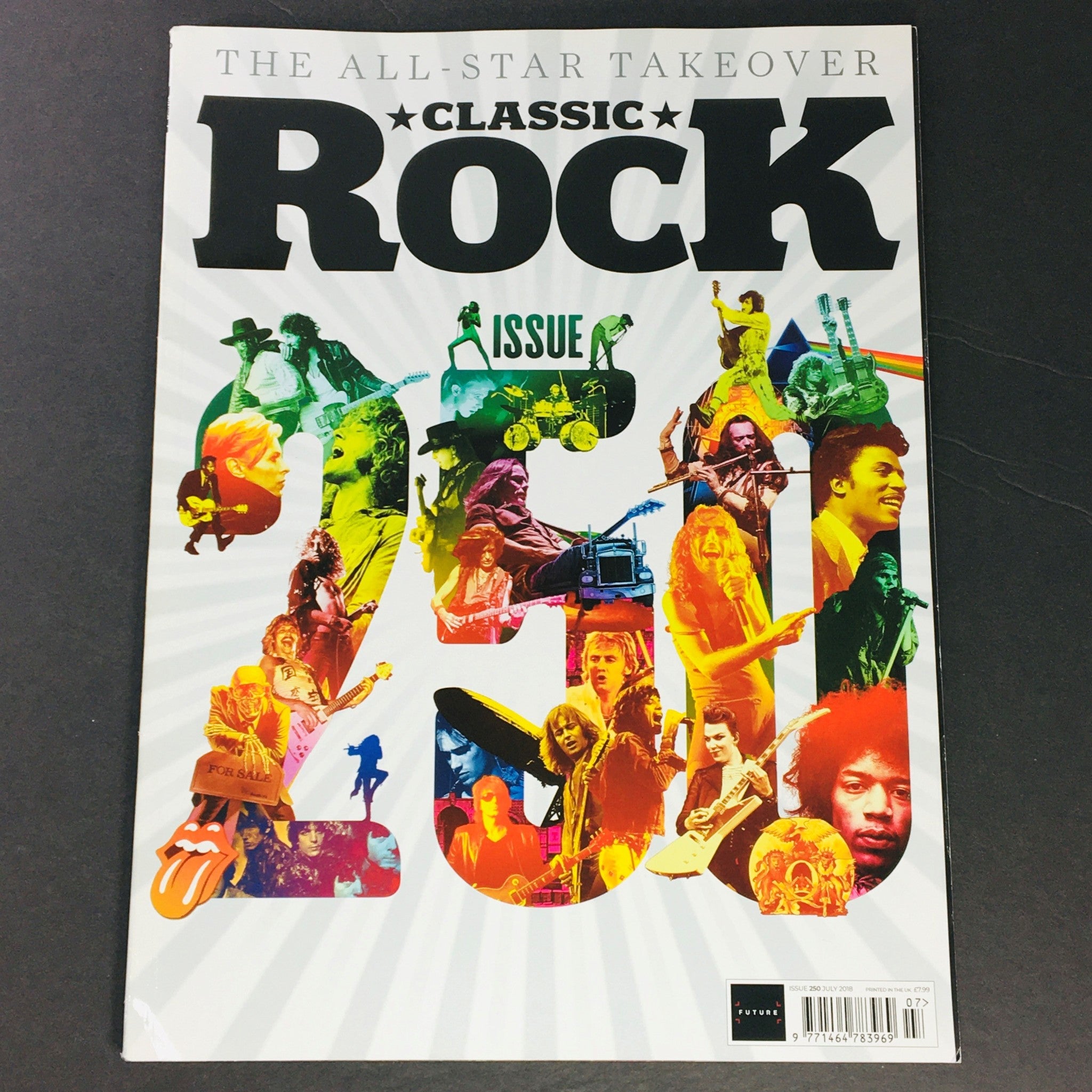 Classic Rock Magazine July 2018 #250 Jimi Hendrix, Mitch Mitchell UK Import