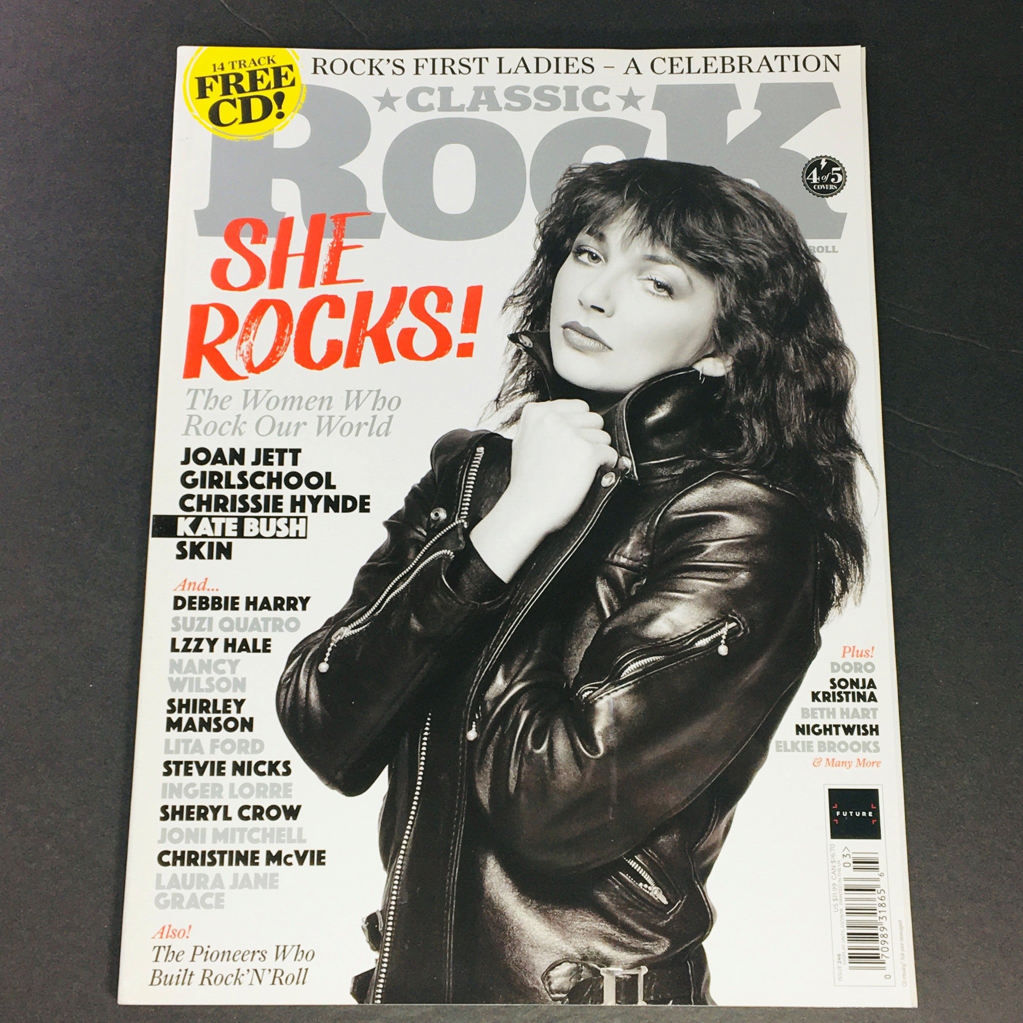 Classic Rock Magazine March 2017 #246 Joan Jett, Debbie Harry UK Import