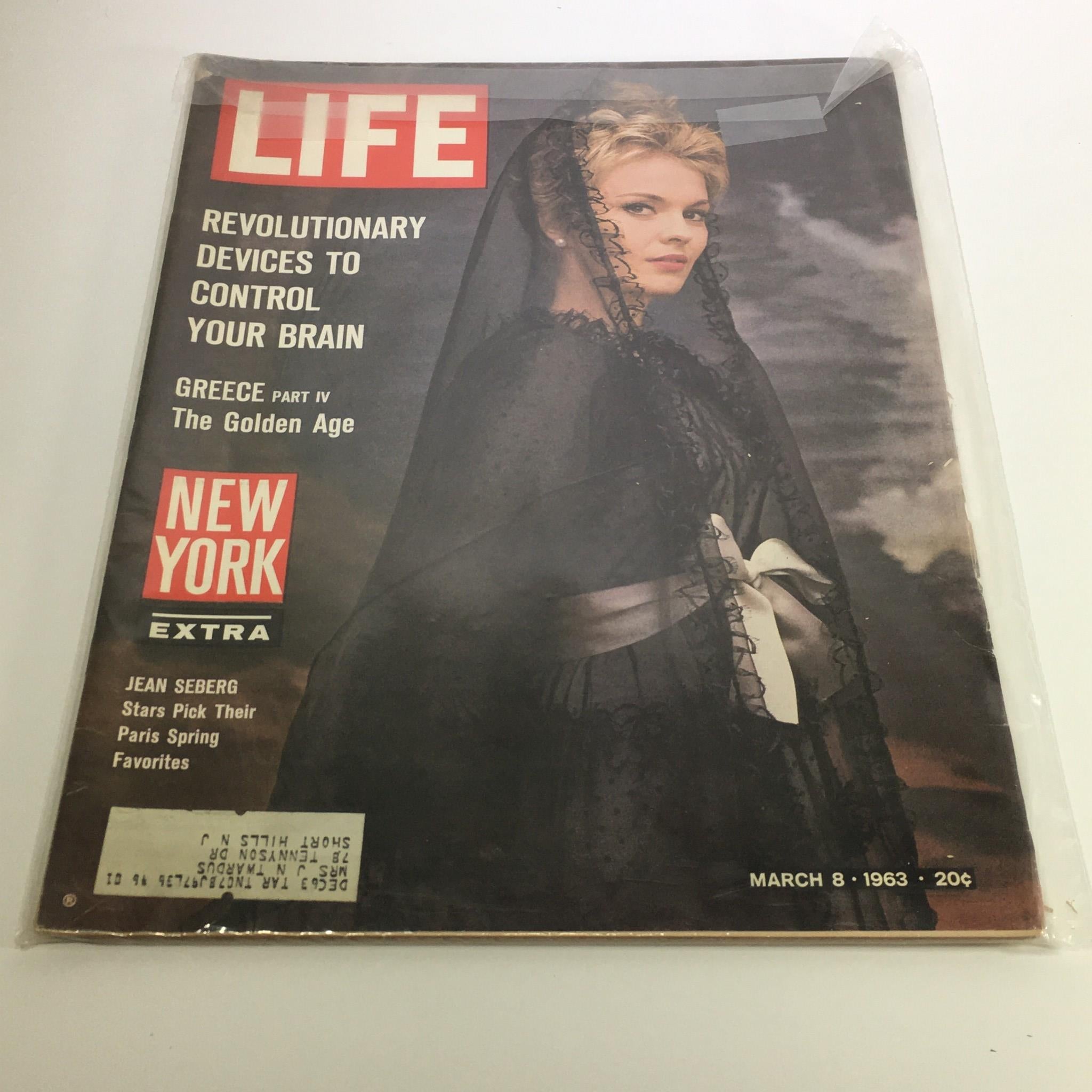 Life Magazine March 8 1963 Jean Seberg Stars in Paris Spring Favorites