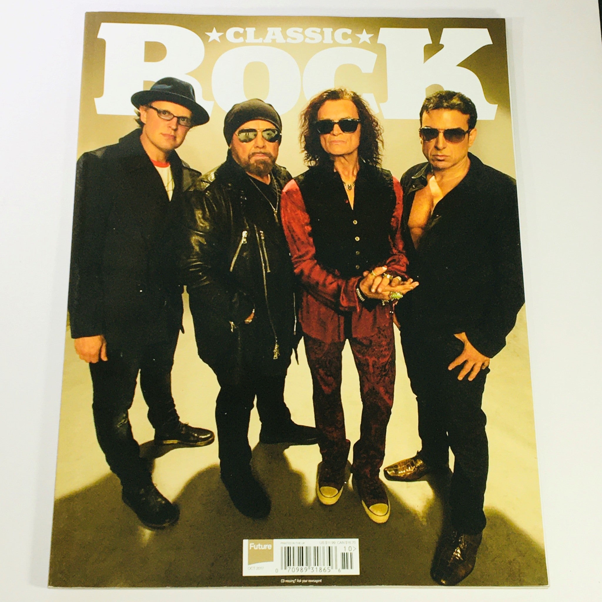 Classic Rock Magazine October 2017 #241 T Rex, George Thorogood, Gun UK Import