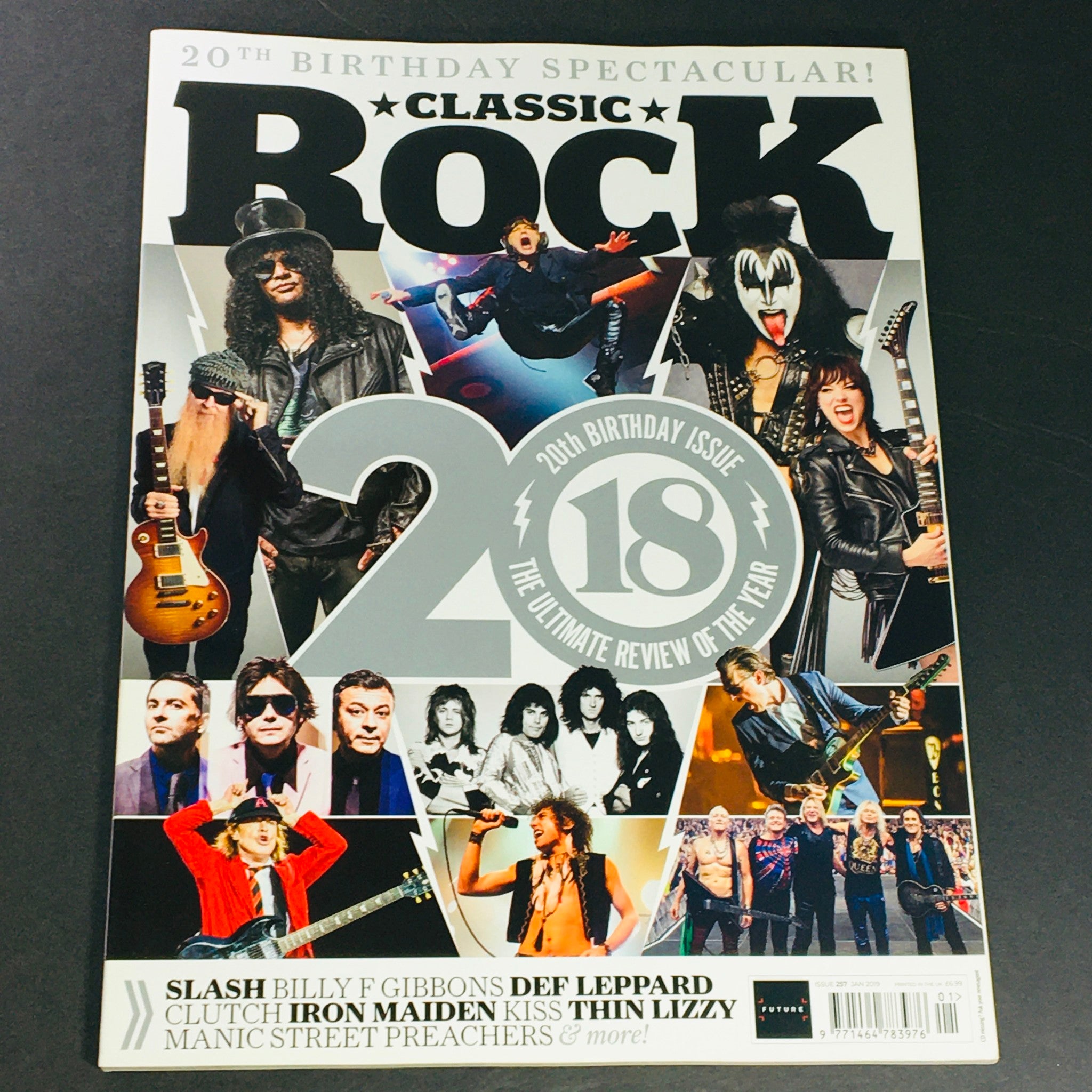 Classic Rock Magazine January 2019 #257 Slash, Billy Gibbons, UK Import