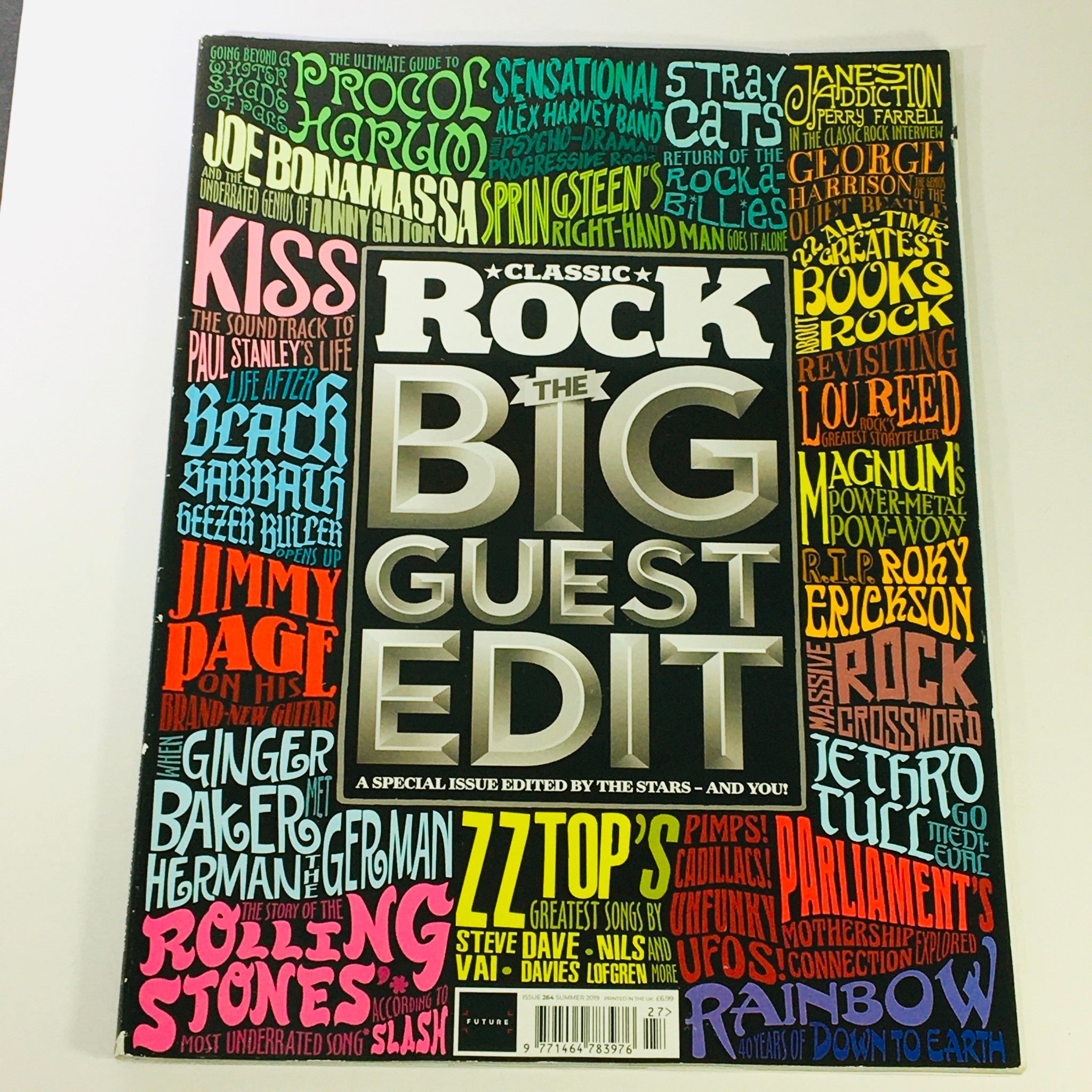 Classic Rock Magazine Summer 2019 #264 Joe Bonamassa, Jimmy Page UK Import