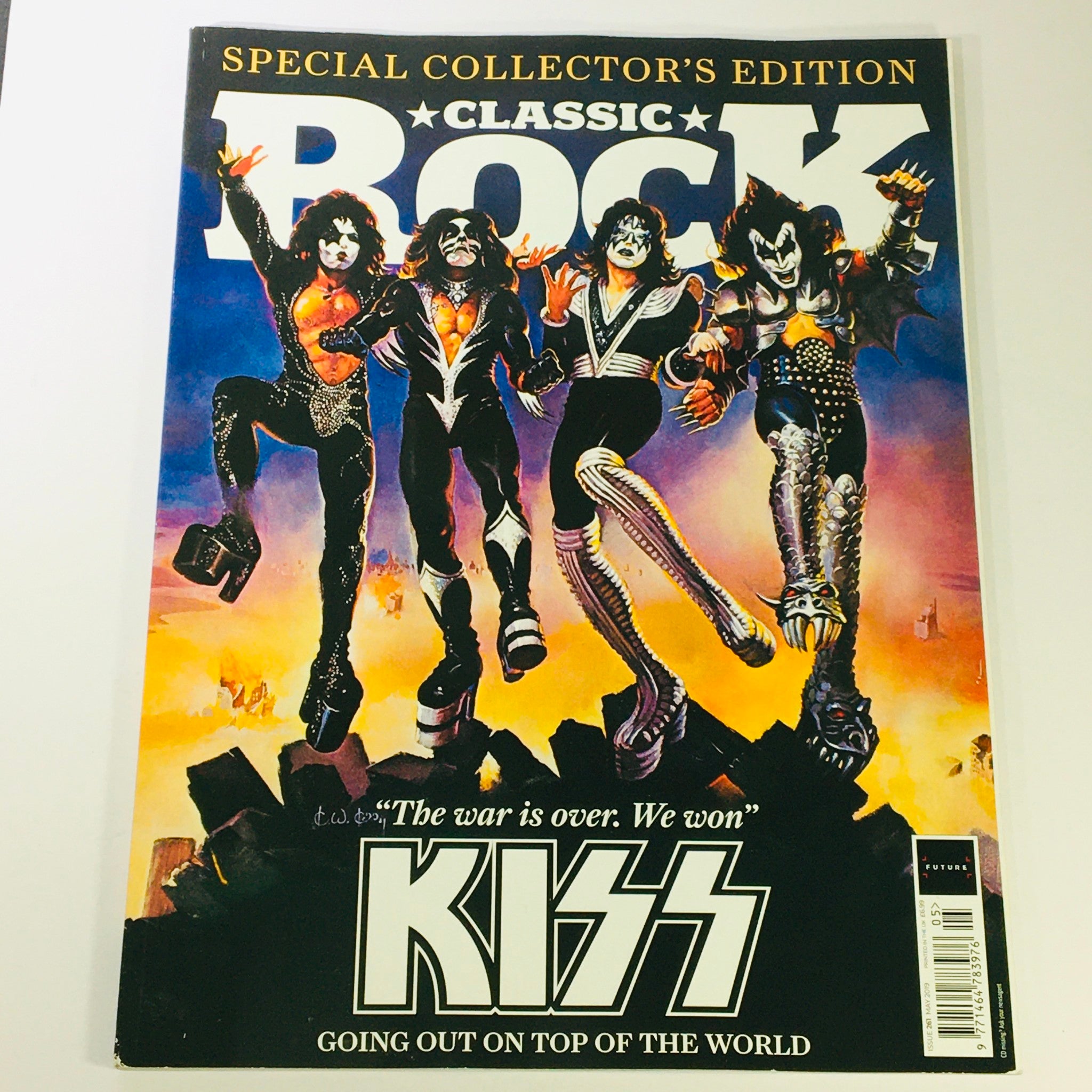 Classic Rock Magazine May 2019 #261 Kiss, Mark Knopfler, Genesis UK Import