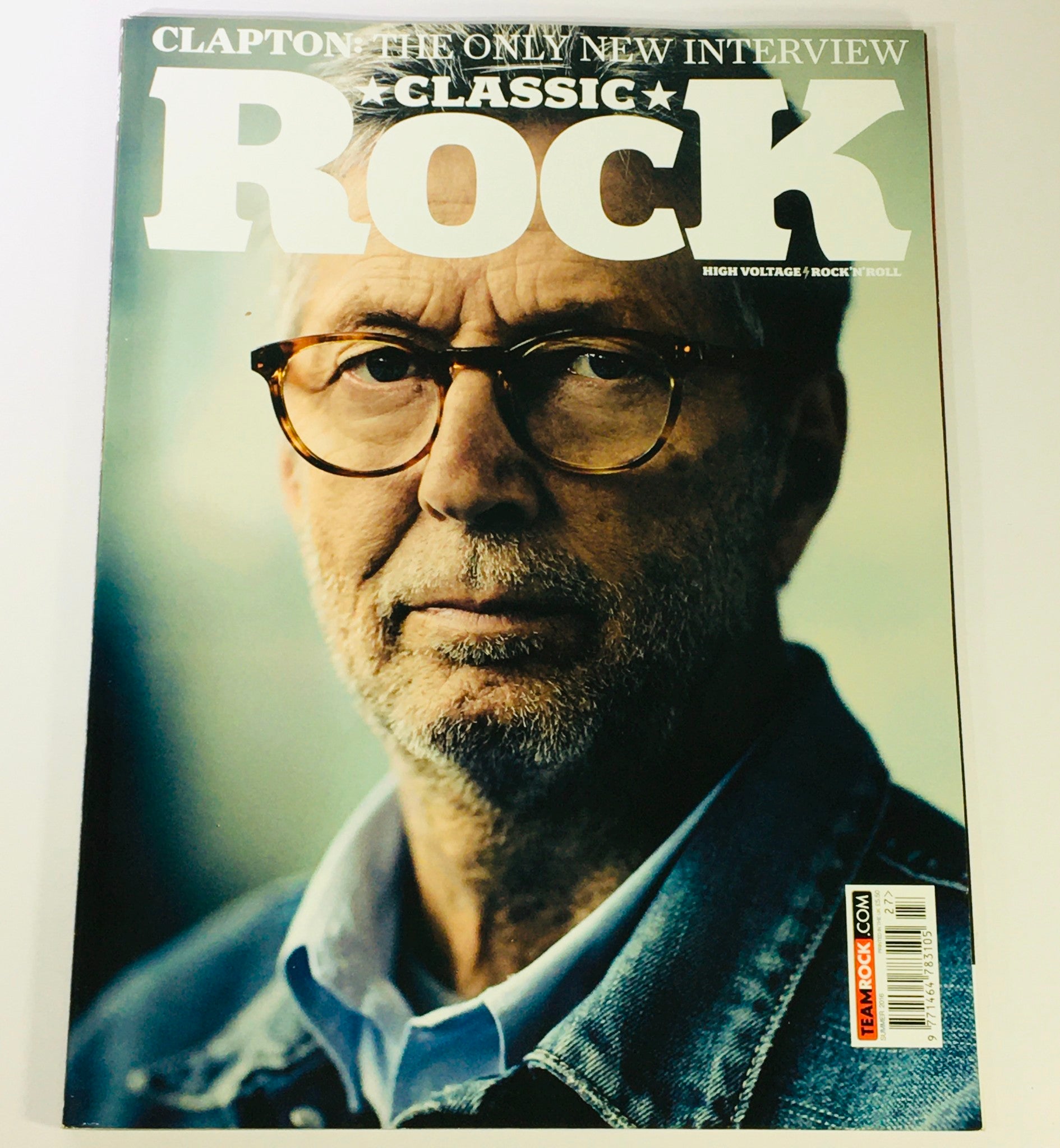 Classic Rock Magazine Summer 2016 #225 Eric Clapton, King Diamond UK Import