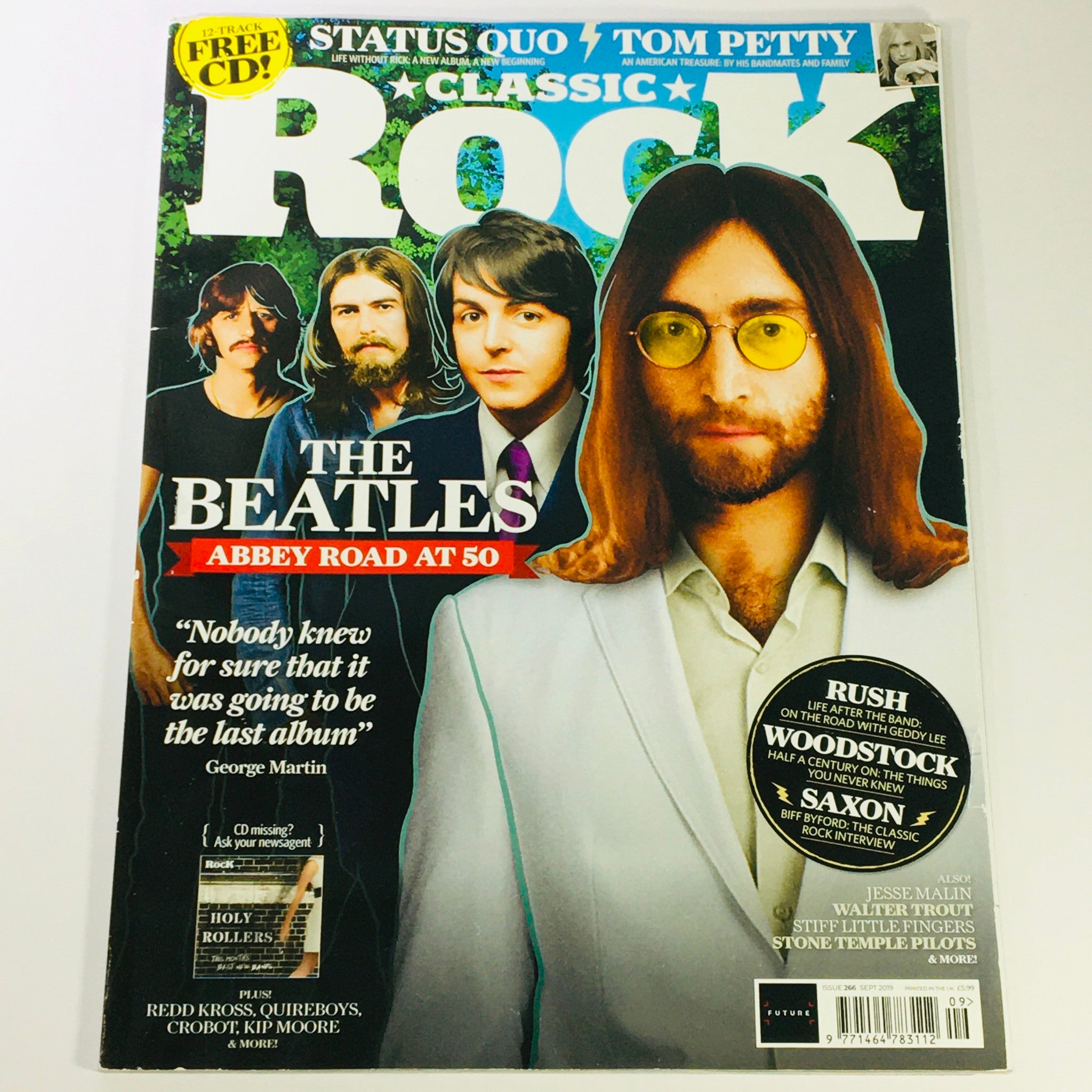 Classic Rock Magazine September 2019 #266 The Beatles, Redd Kross UK Import