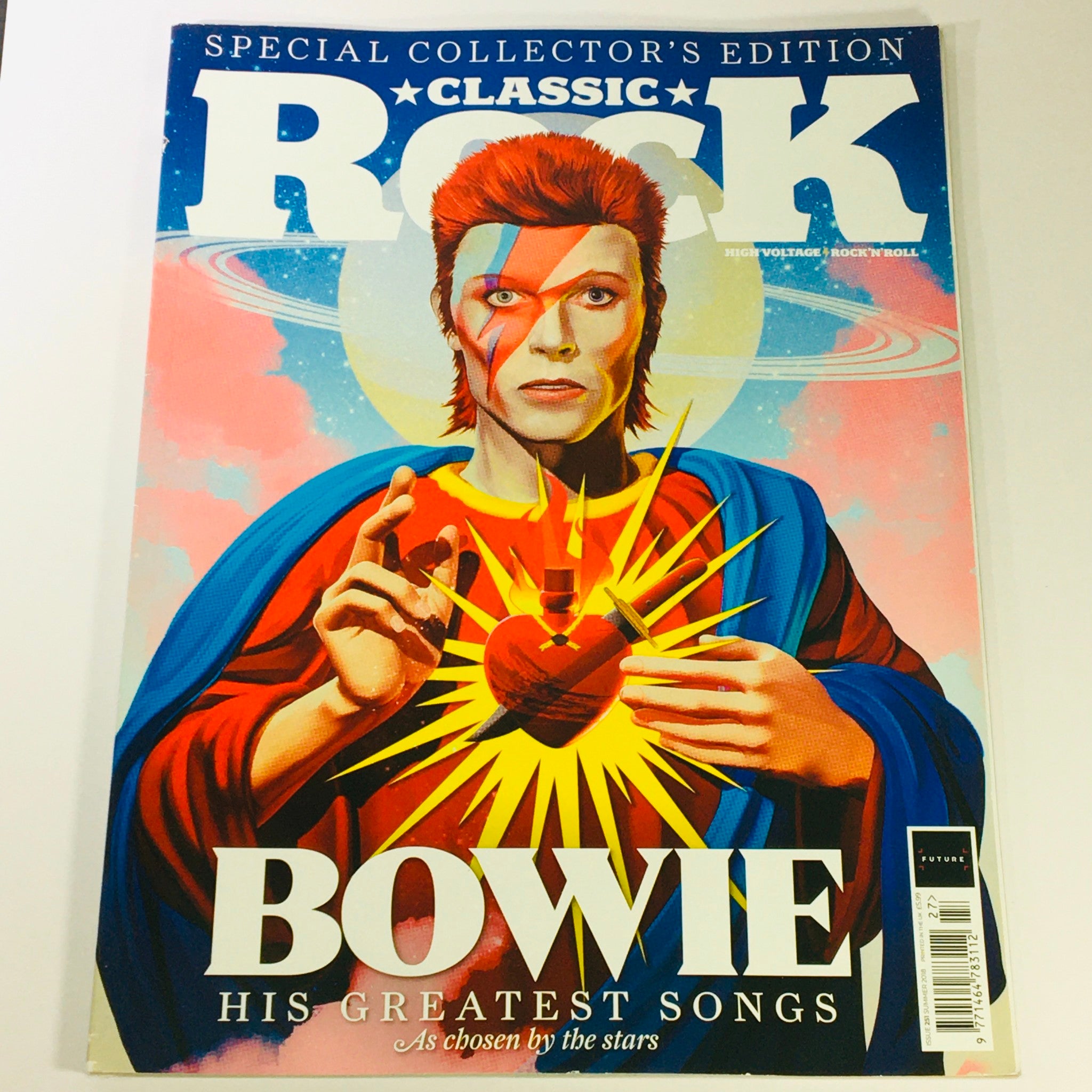 Classic Rock Magazine Summer 2018 #251 David Bowie, Richie Sambora UK Import