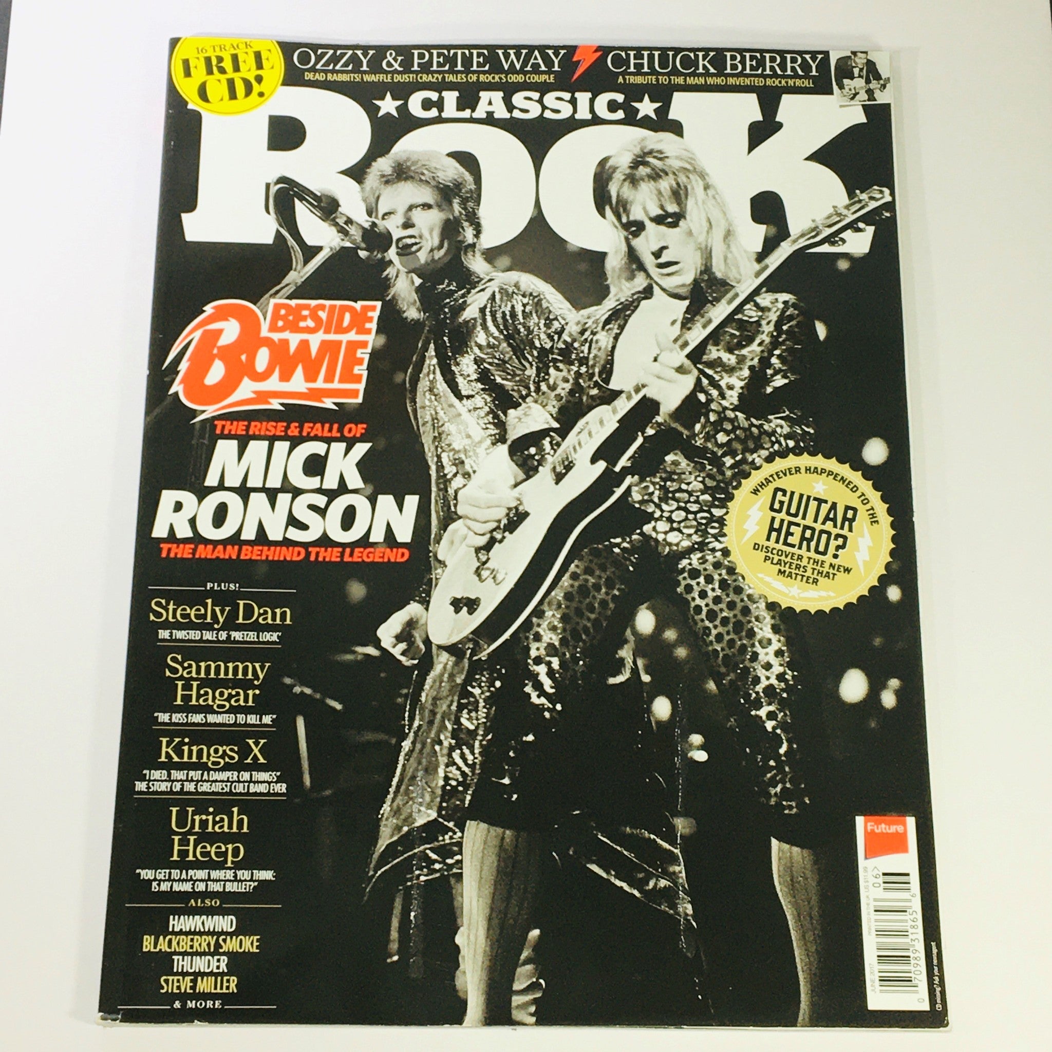 Classic Rock Magazine June 2017 #236 Mick Ronson, Chuck Berry, UK Import