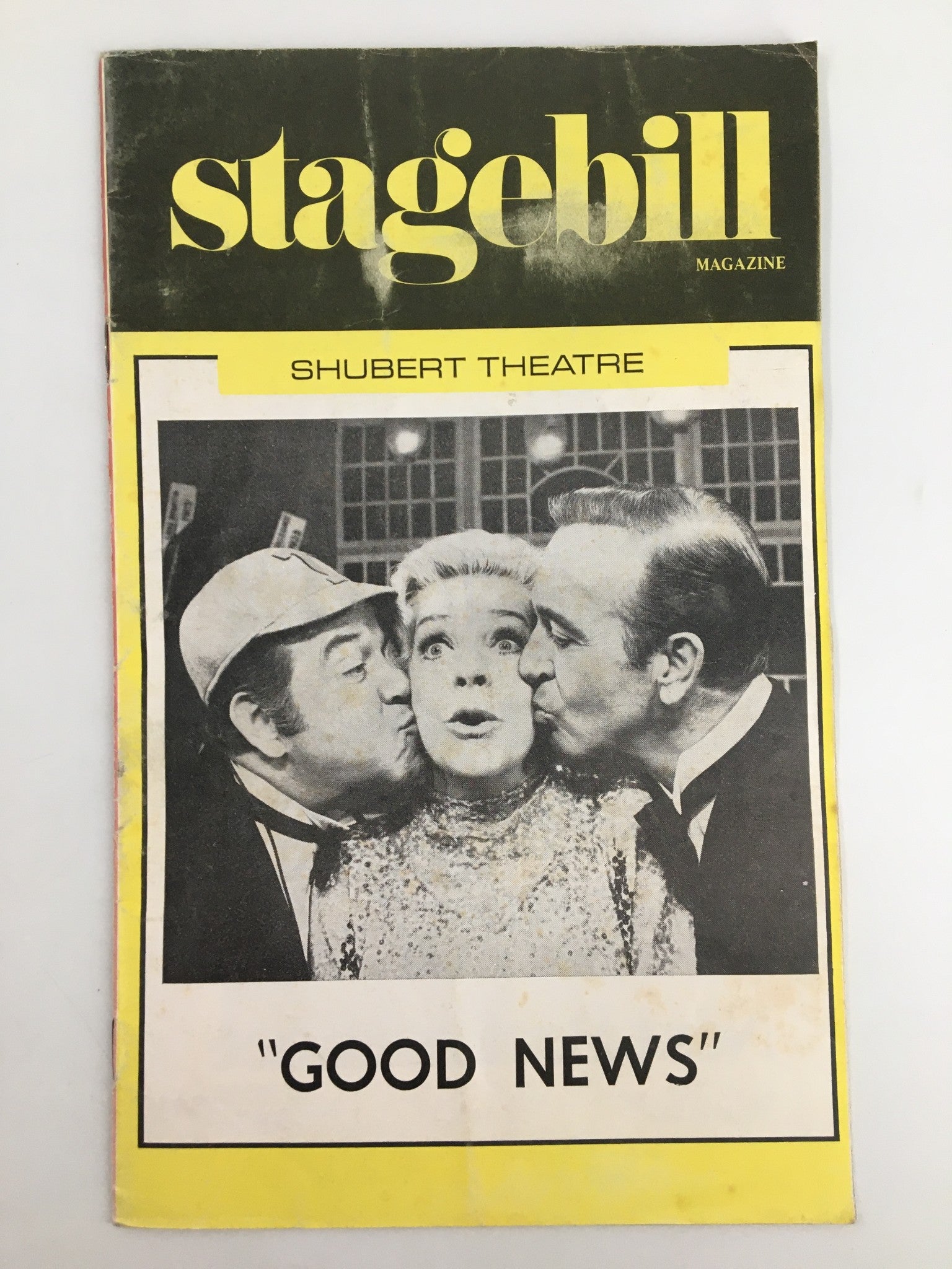 1974 Stagebill Shubert Theatre Alice Faye, John Payne in "Good News"