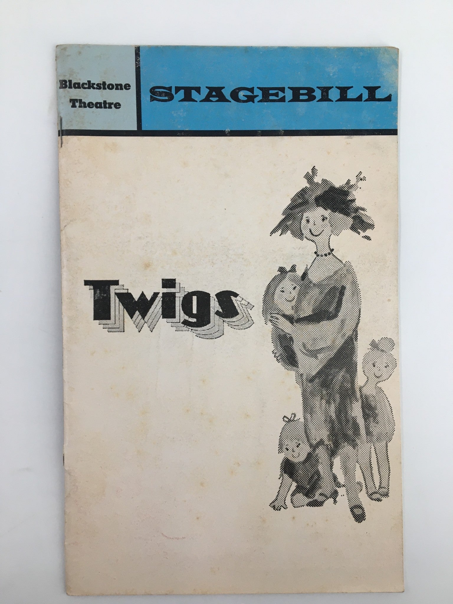 1972 Stagebill Blackstone Theatre Sada Thompson in Twigs by George Furth