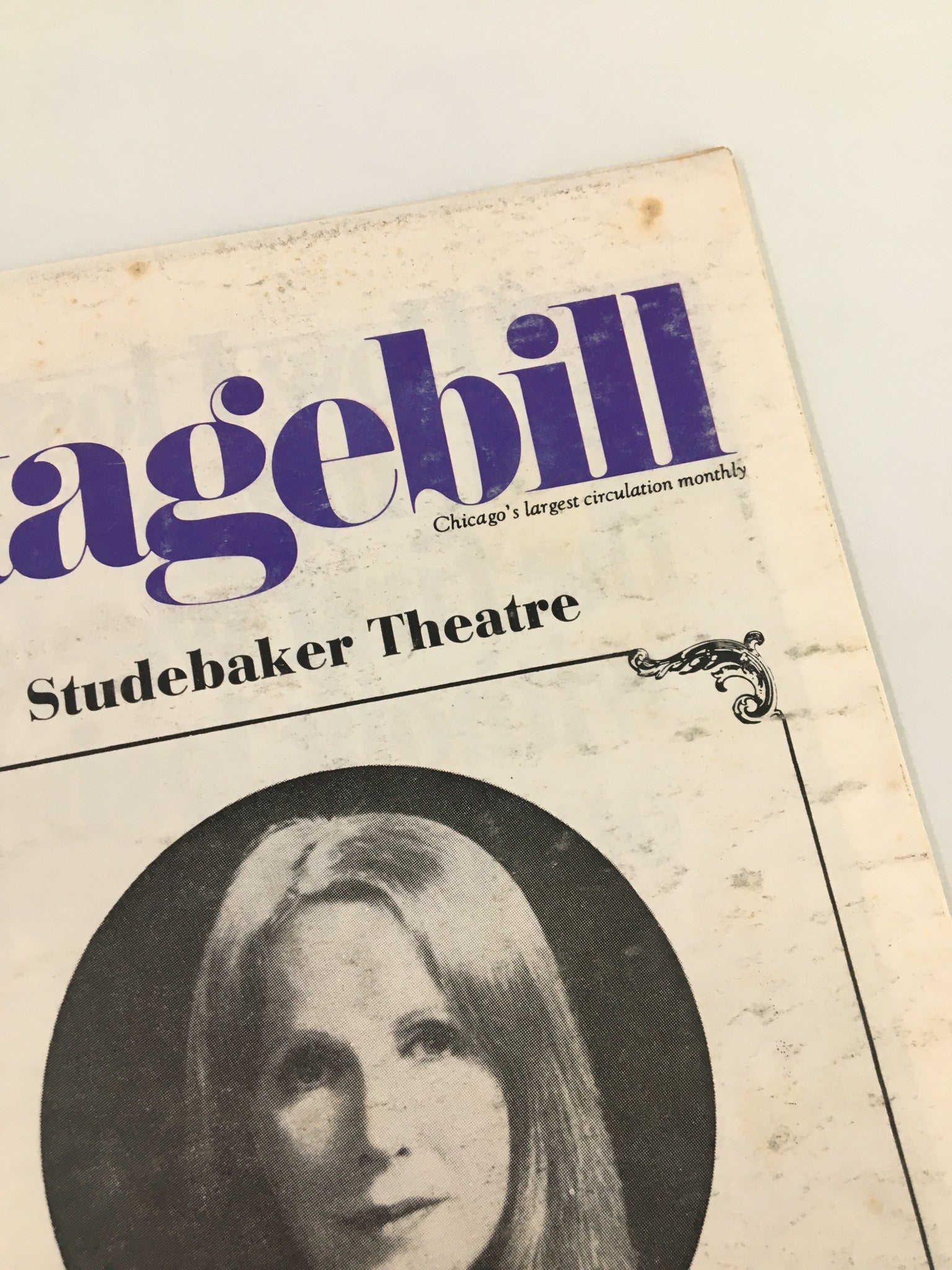 1976 Stagebill Studebaker Theatre Emily Dickinson in The Belle of Amherst