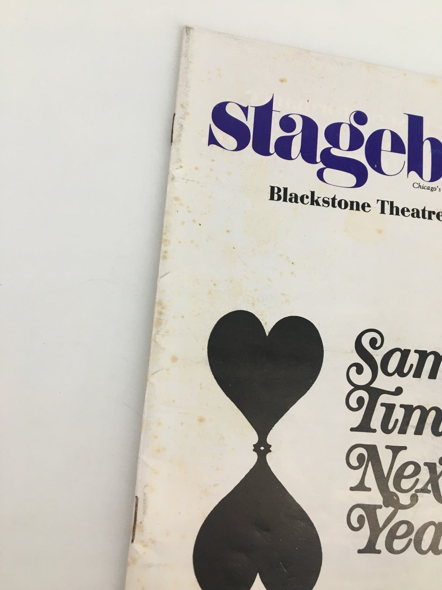 1976 Stagebill Blackstone Theatre Barbara Rush in Same Time, Next Year