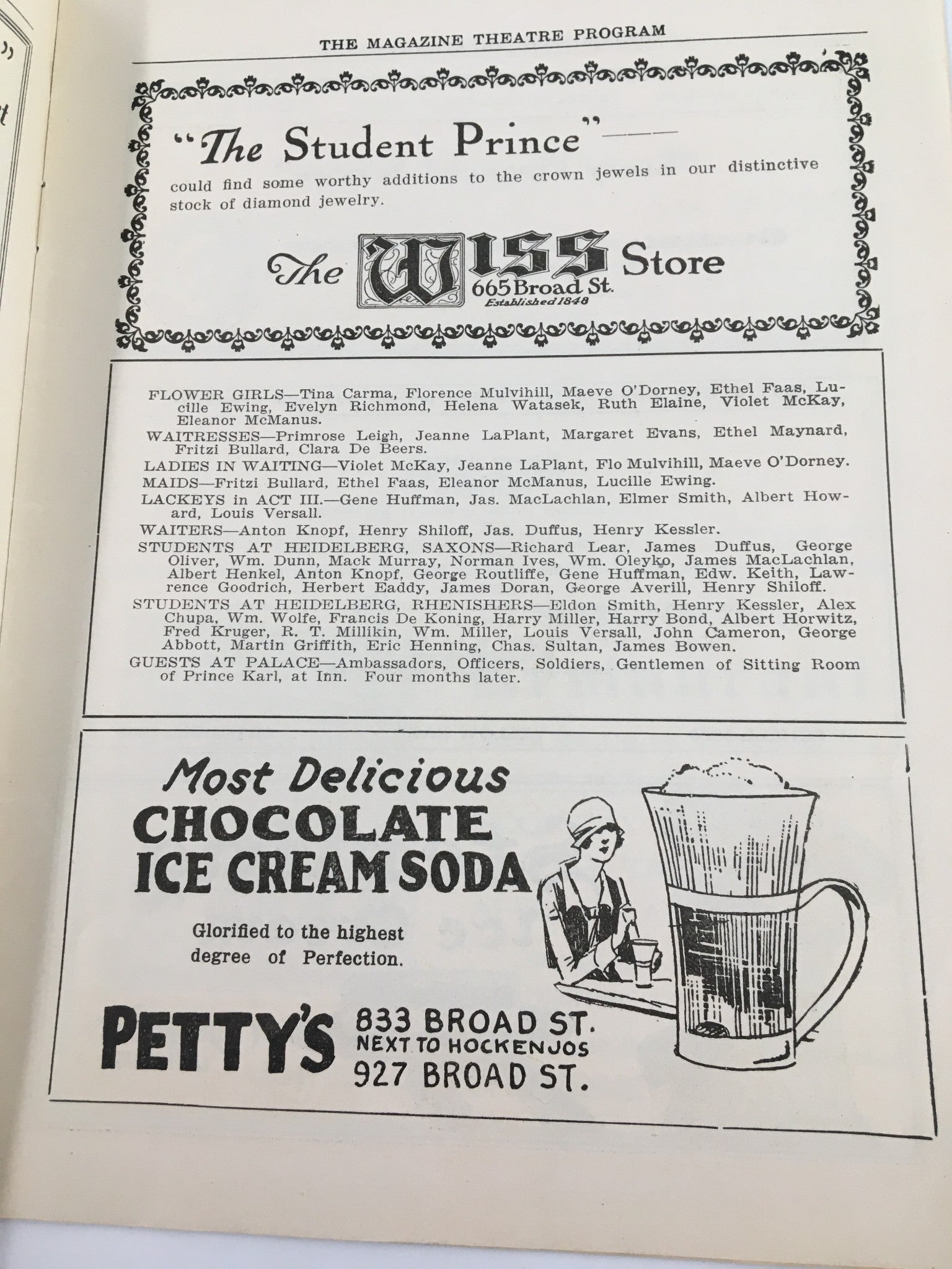 1927 Shubert Theatre Howard Marsh in Yo San / Broad St. Theatre Daisy Mayme