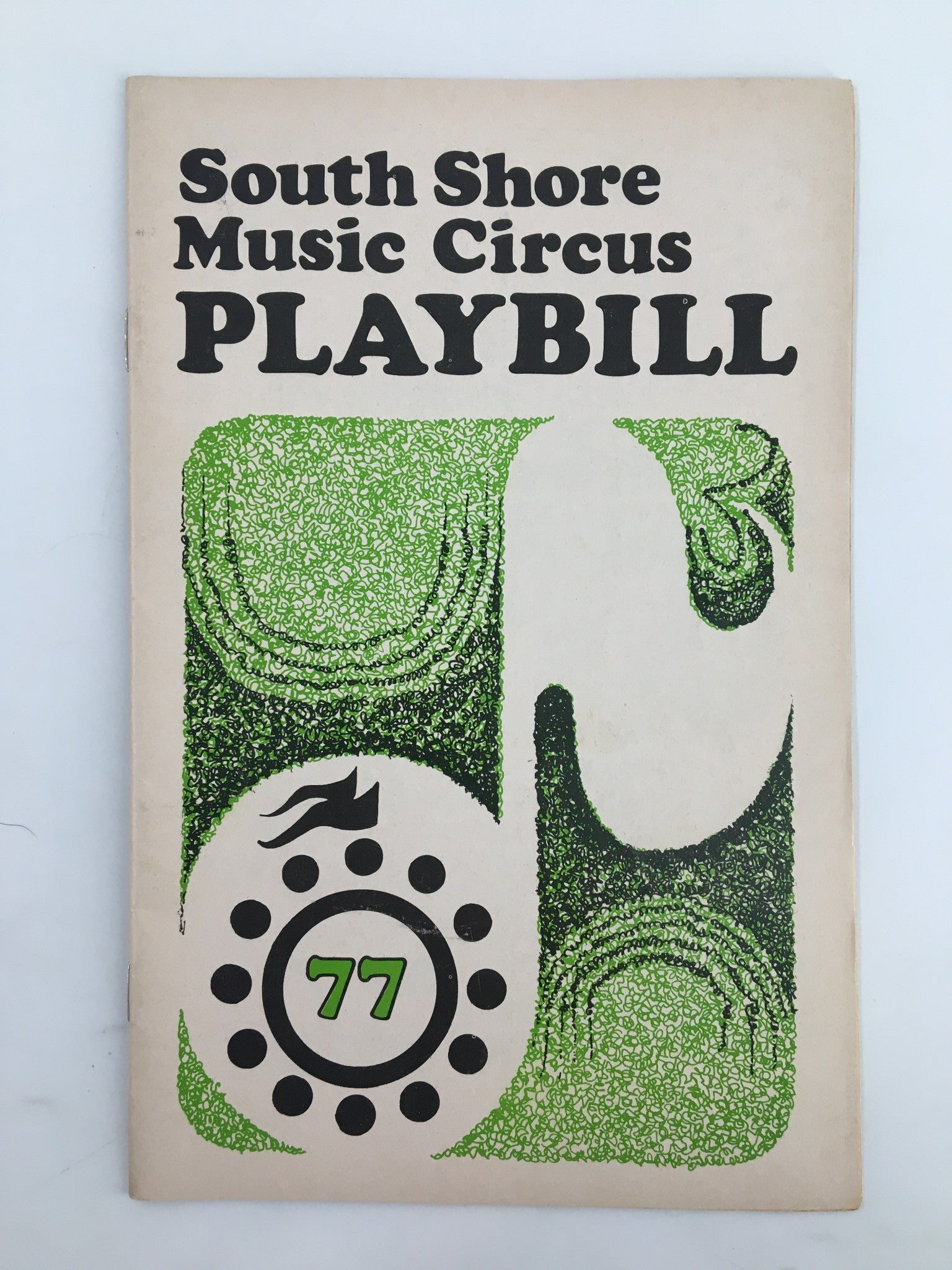 1977 Playbill South Shore Music Circus Anthony Newley with Florence Henderson