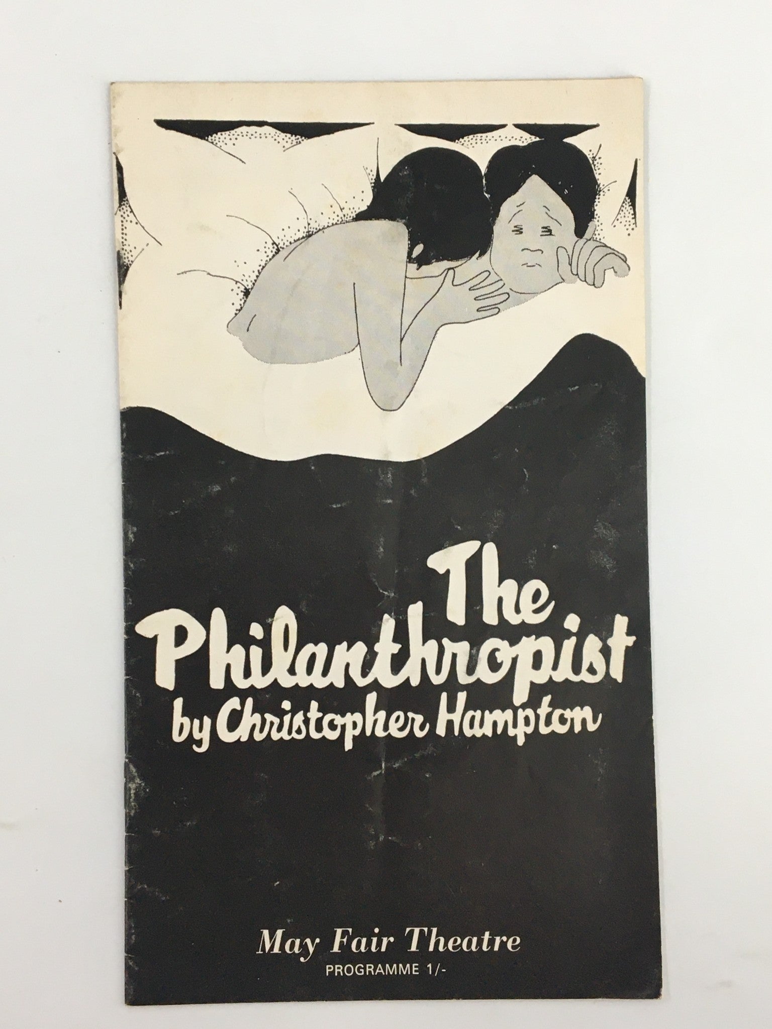 1970 May Fair Theatre Programme The Philanthropist by Christopher Hampton