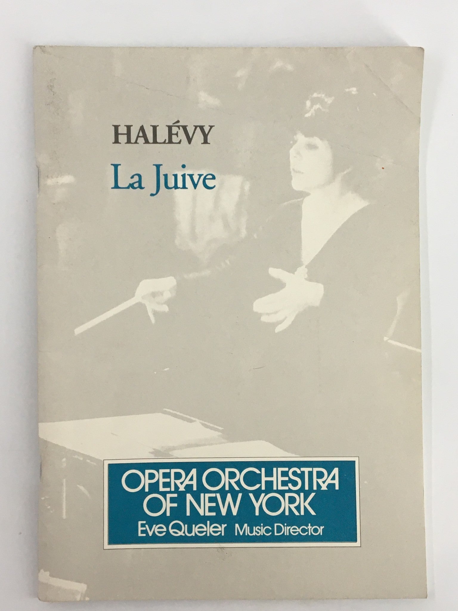 1999 Opera Orchestra of New York Halevy La Juive by Eve Queler Opera in 5 Acts