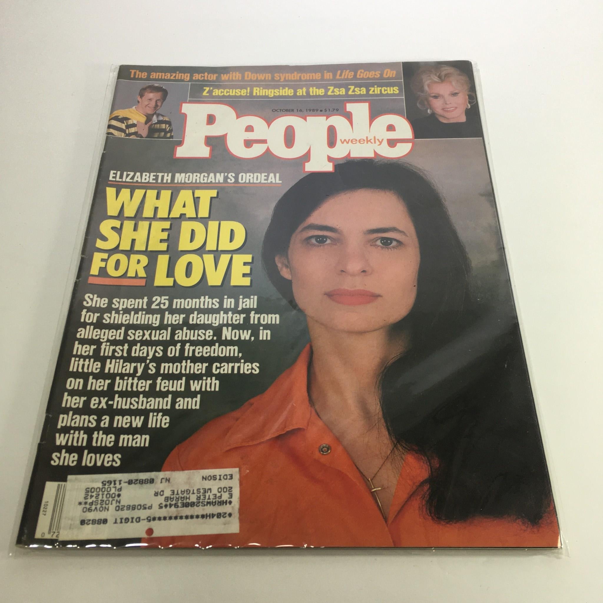 People Magazine October 16 1989 Elizabeth Morgan's Ordeal What She Did For Love