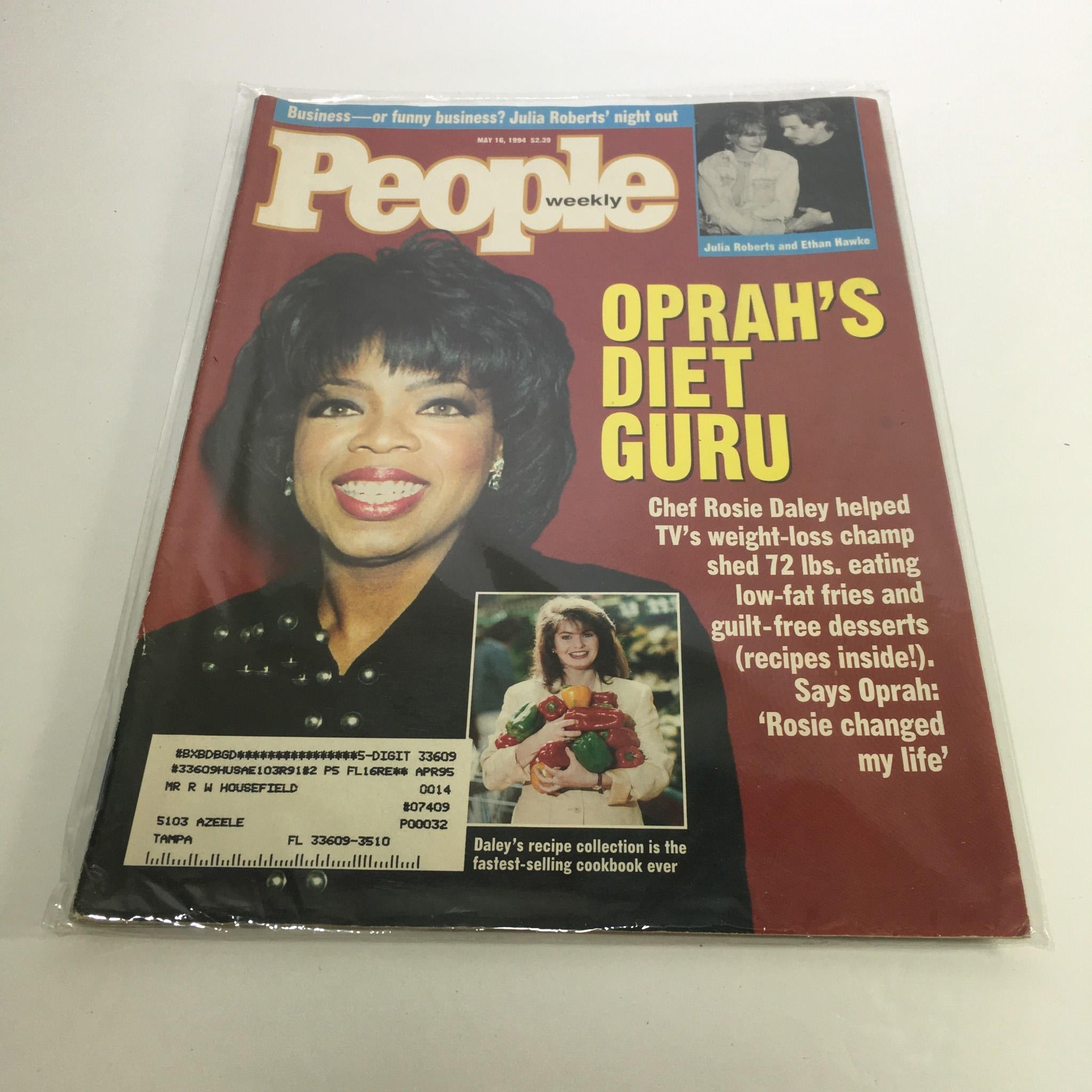 People Magazine: May 16 1994 Oprah's Diet Guru Chef Rosie Daley Changed Her Life