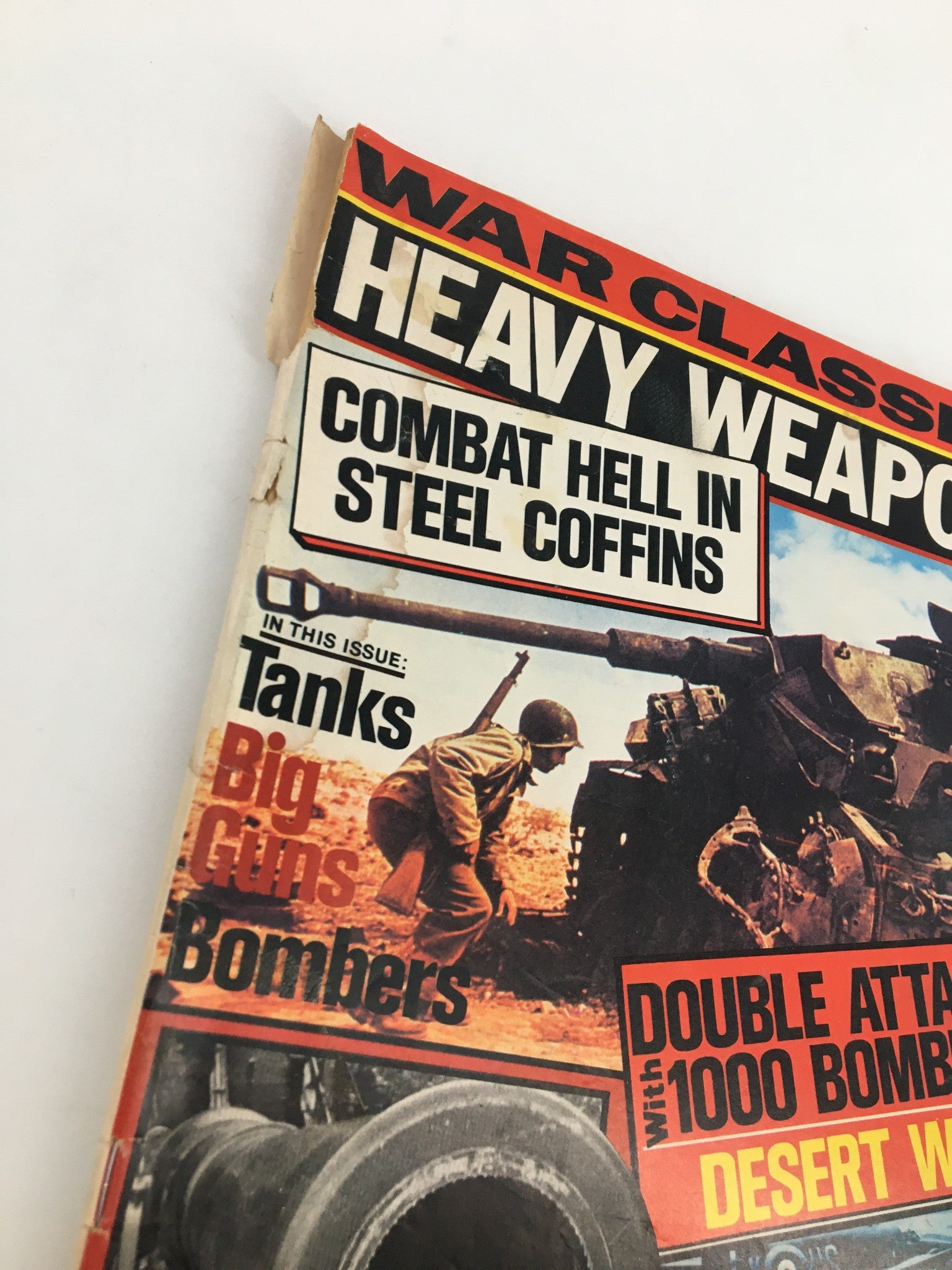 VTG War Classics Magazine May 1978 Combat Hell in Steel Coffins No Label