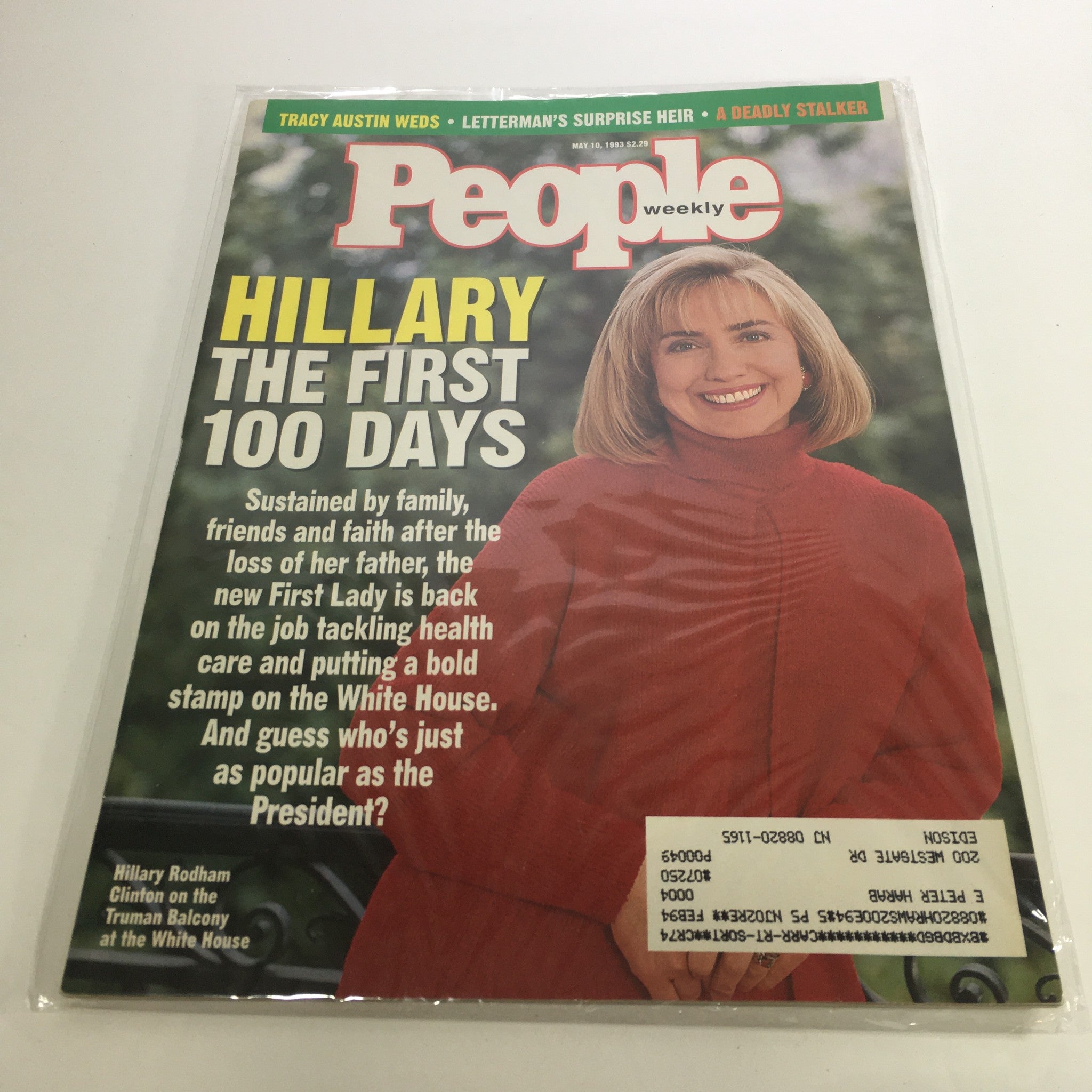 People Magazine: May 10 1993 - HILLARY: The First 100 Days + A Deadly Stalker