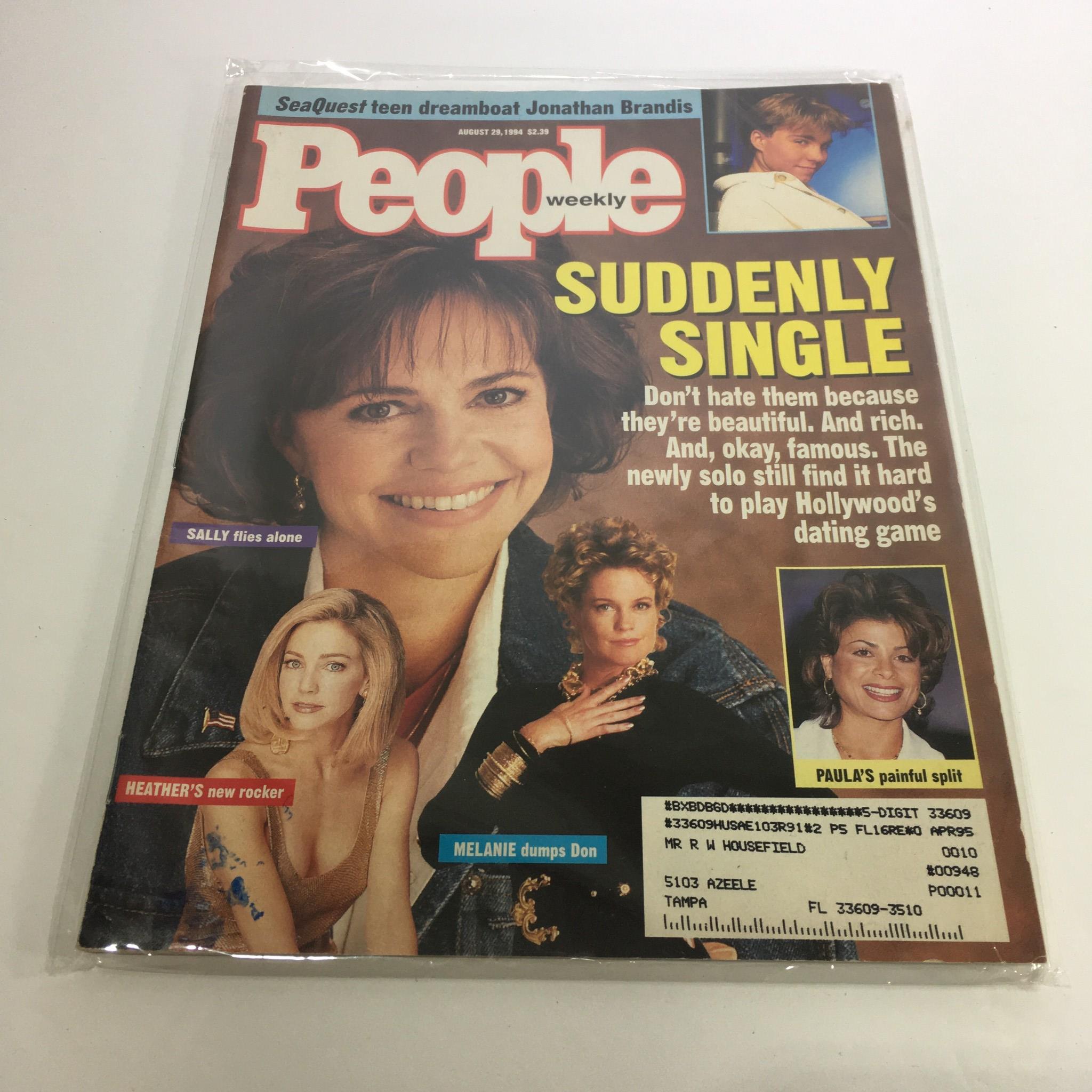 People Magazine August 29 1994 - Sally, Heather & Melanie Are Suddenly Single