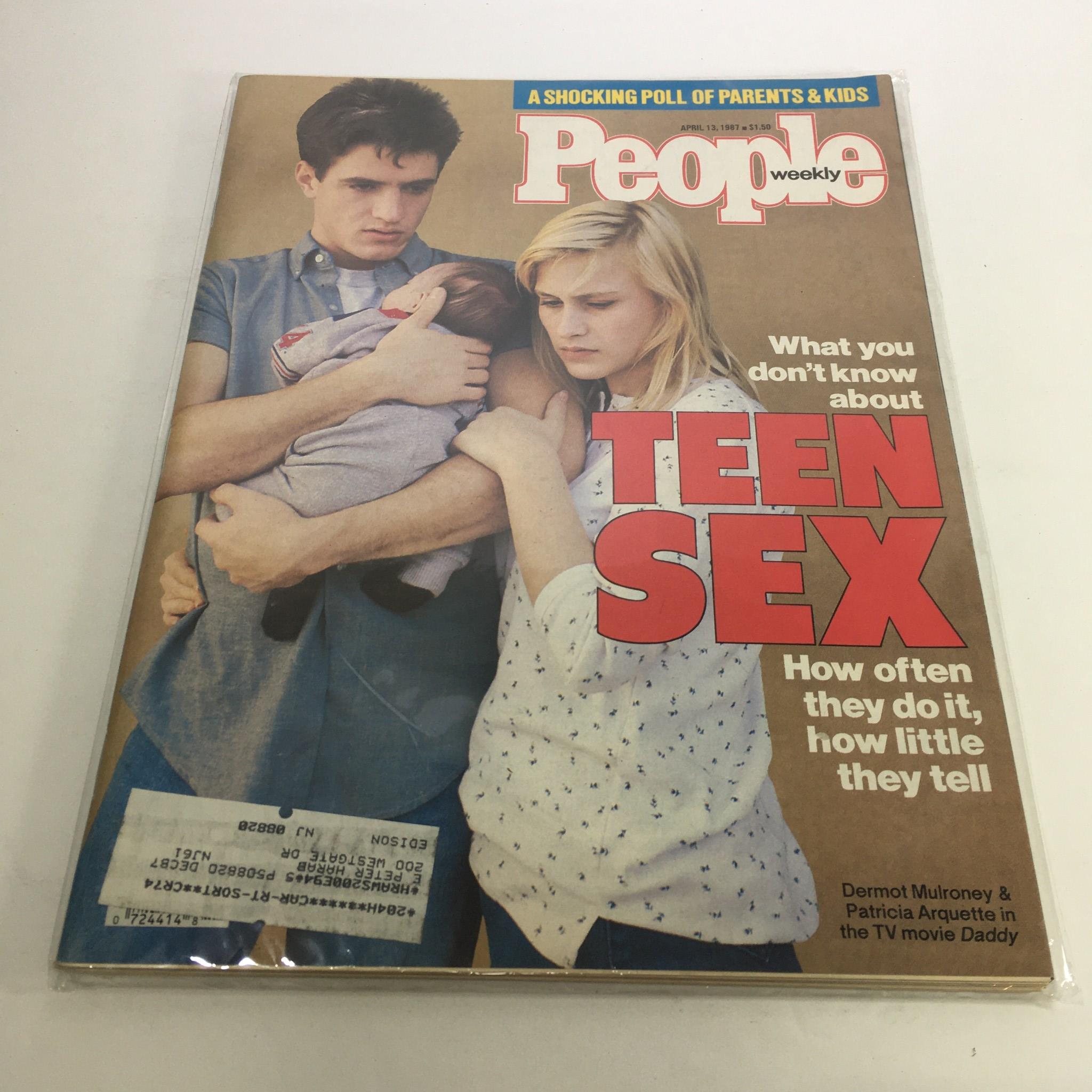 People Magazine April 13 1987 What Do You Know About Teen Sex? VG