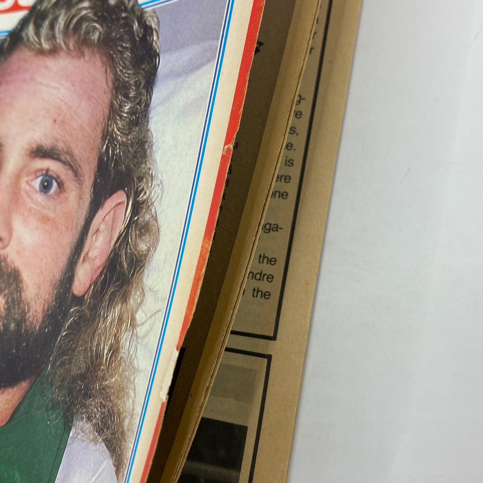 Pro Wrestling Illustrated Magazine June 1987 Magnum T.A. w Poster No Label