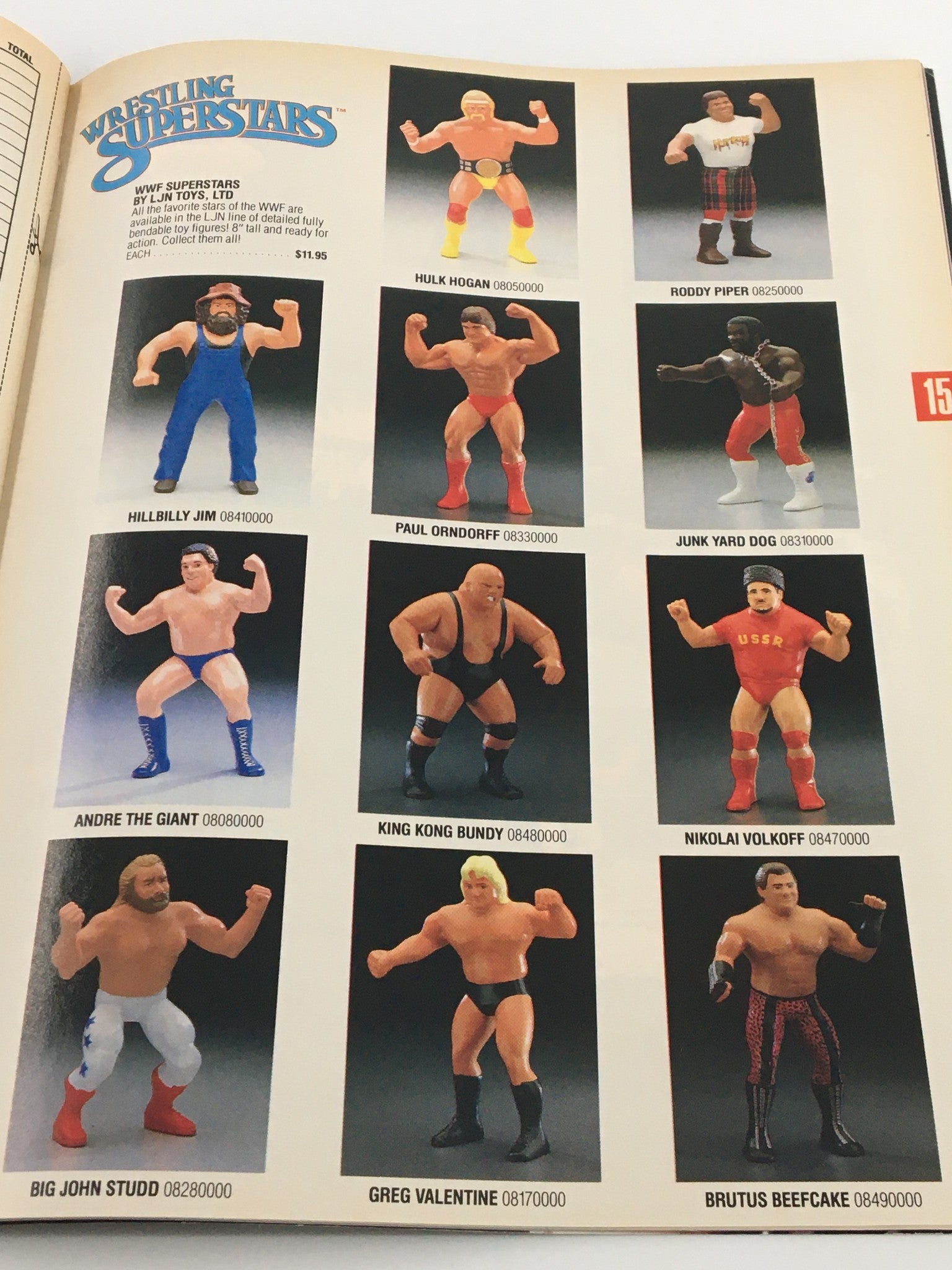 VTG WWF Magazine September 1987 Honky Tonky, Brutus the Barber and Hulk Hogan