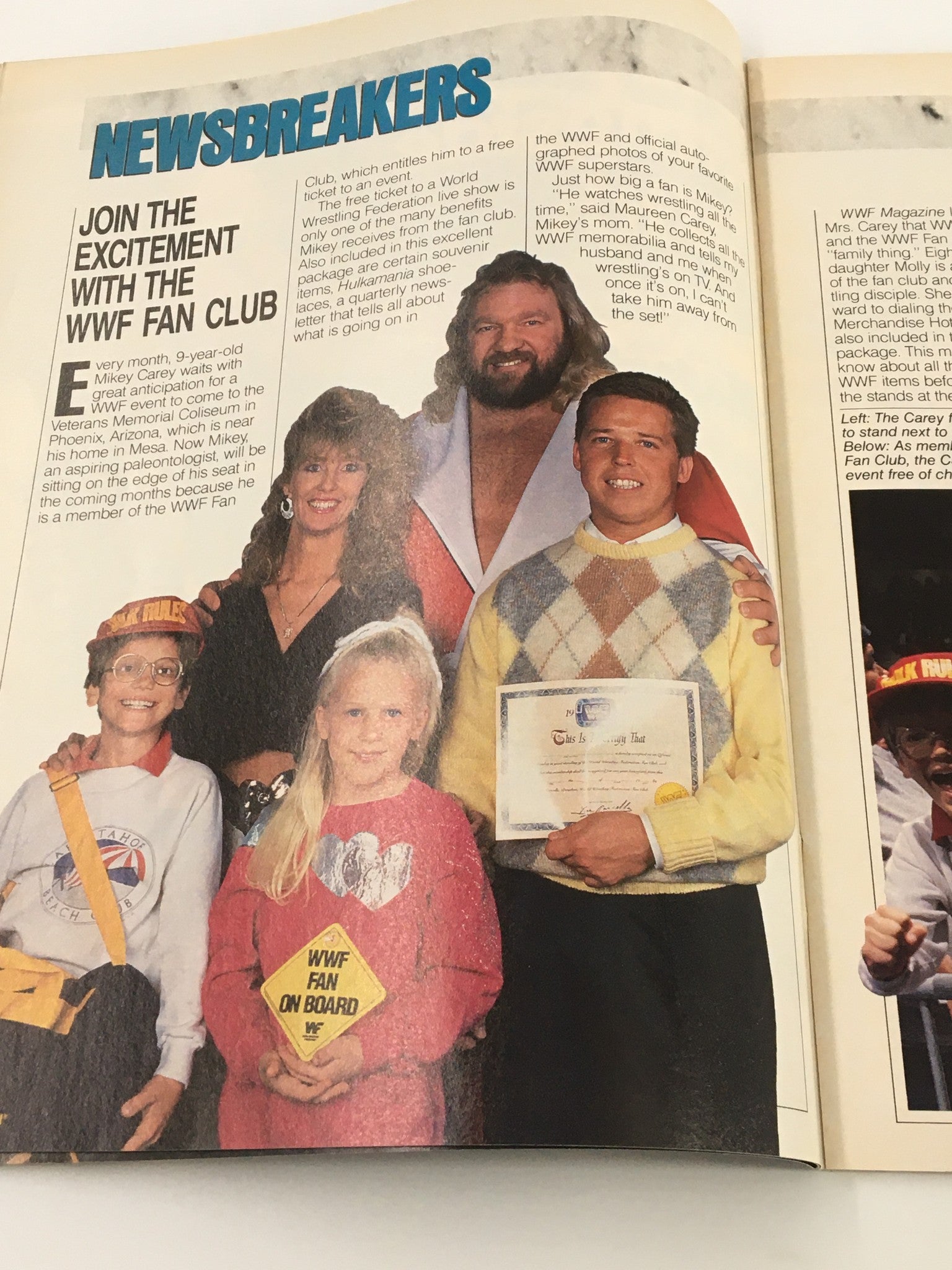 VTG WWF Magazine May 1989 Ted DiBiase, Hulk Hogan, Studd and Andre the Giant