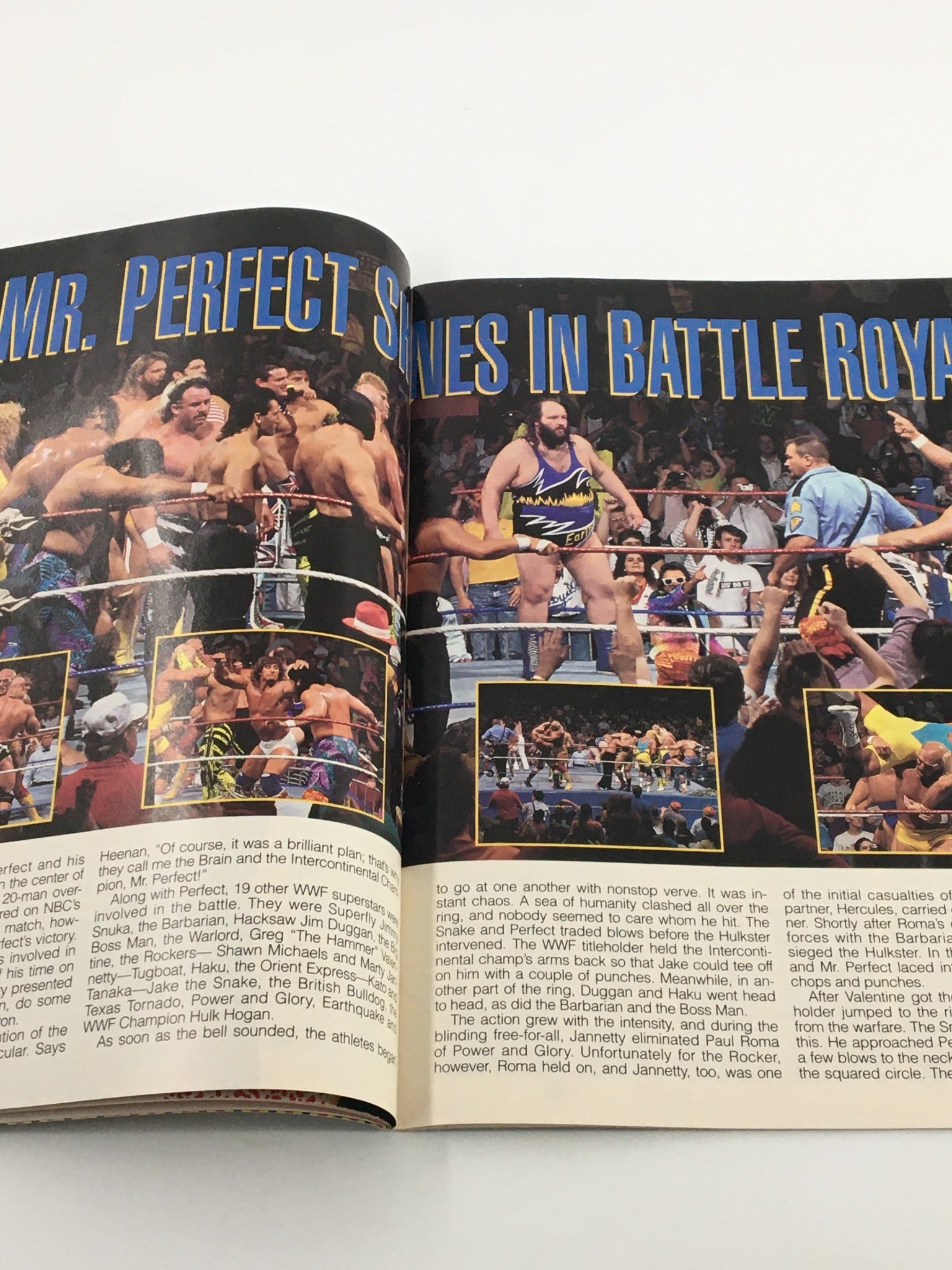 VTG WWF Magazine July 1991 Jake the Snake, Ultimate Warrior and Hacksaw