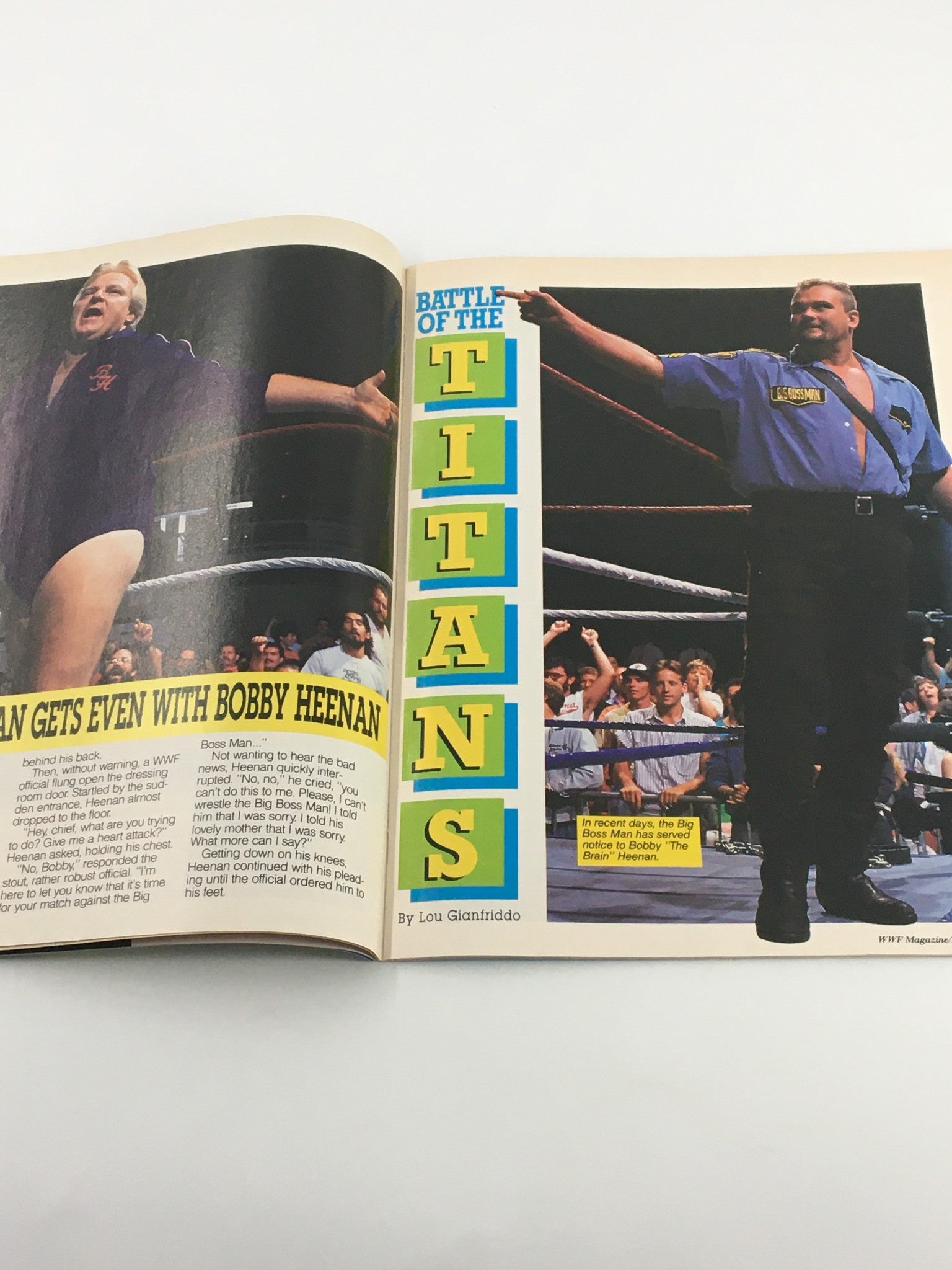 VTG WWF Magazine March 1991 The Rockers, The Undertaker and British Bulldog