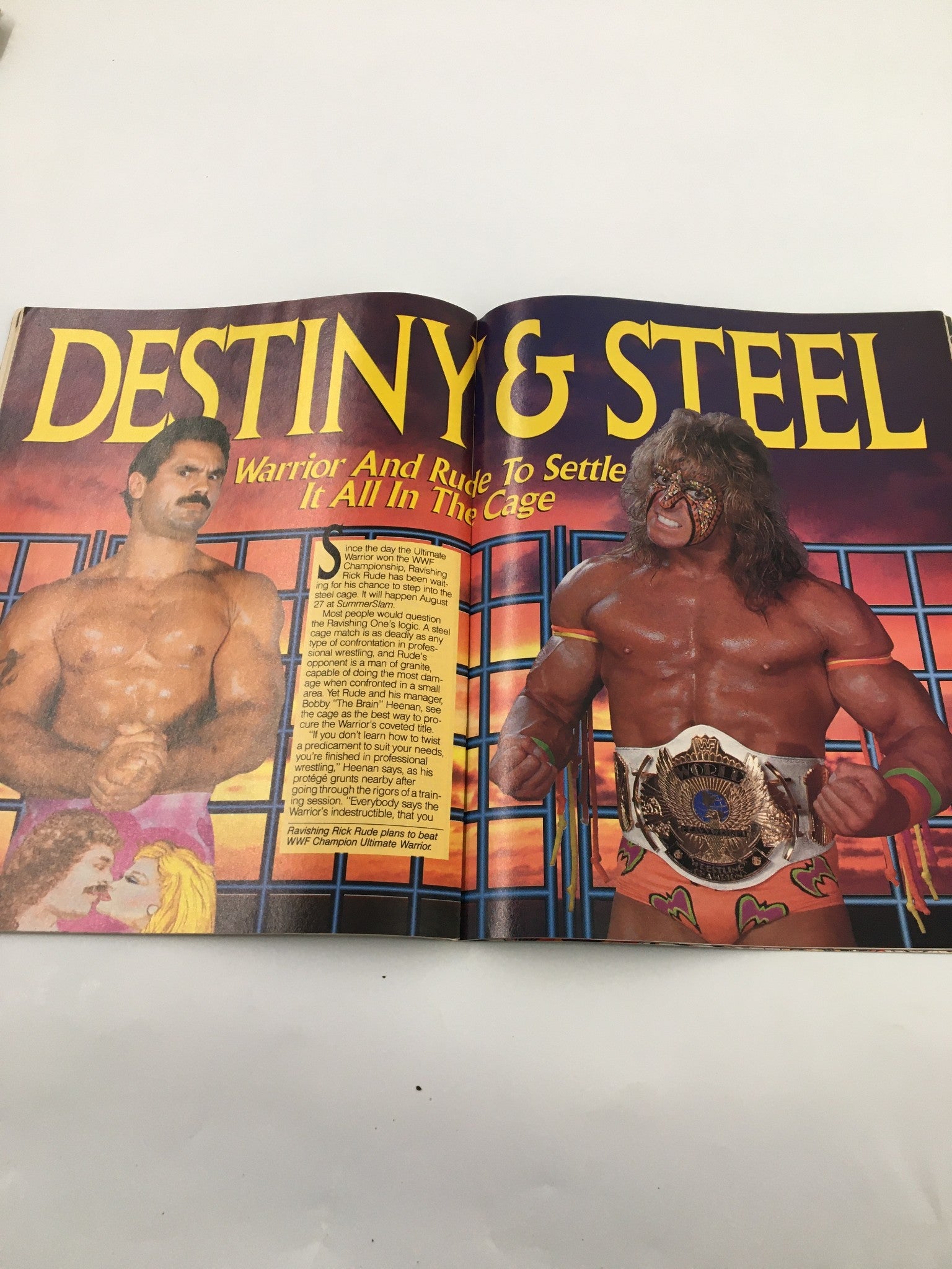 VTG WWF Magazine September 1990 Hulk Hogan, Legion of Doom and Ted DiBiase