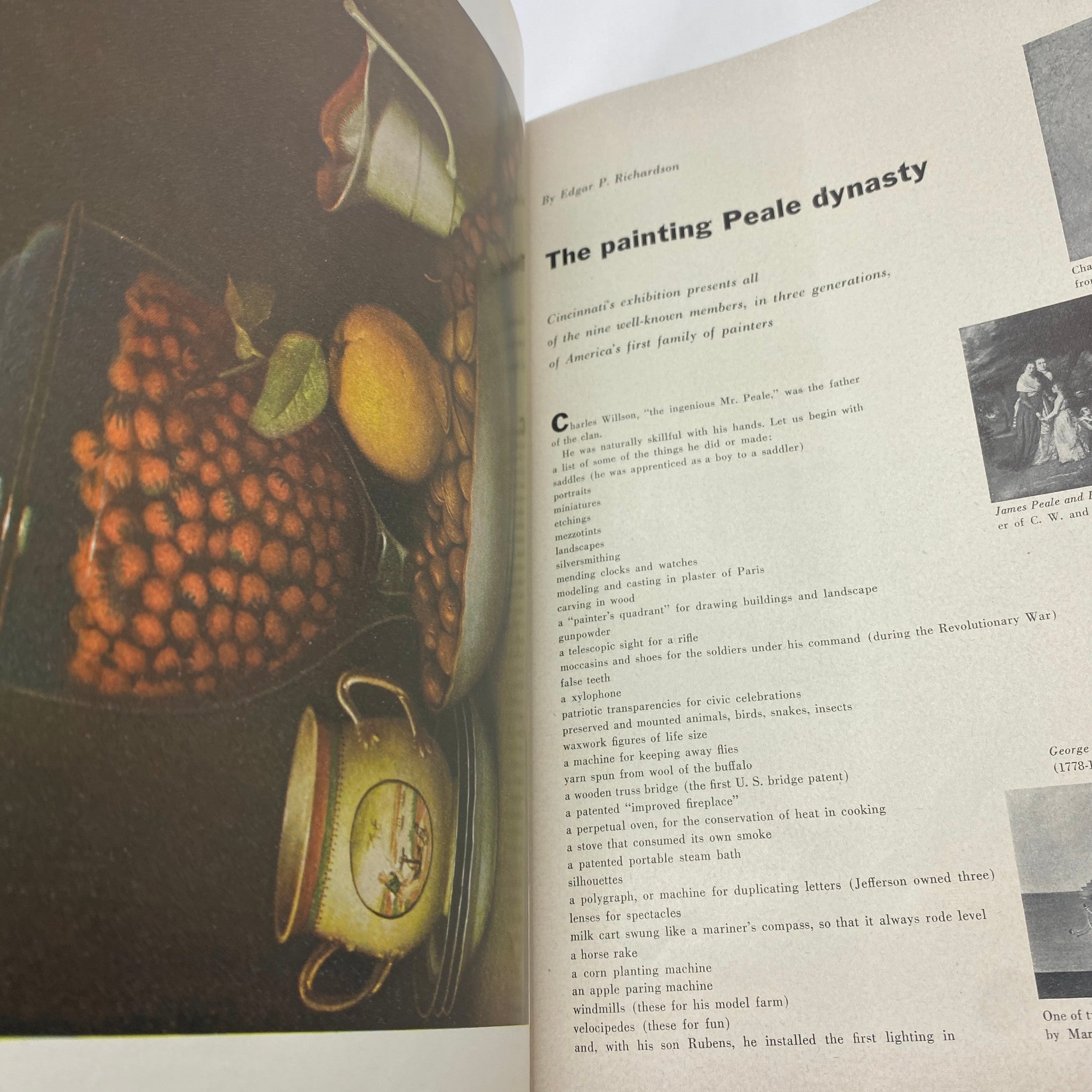VTG Art News Magazine October 1954 New England: Classical Autumn No Label